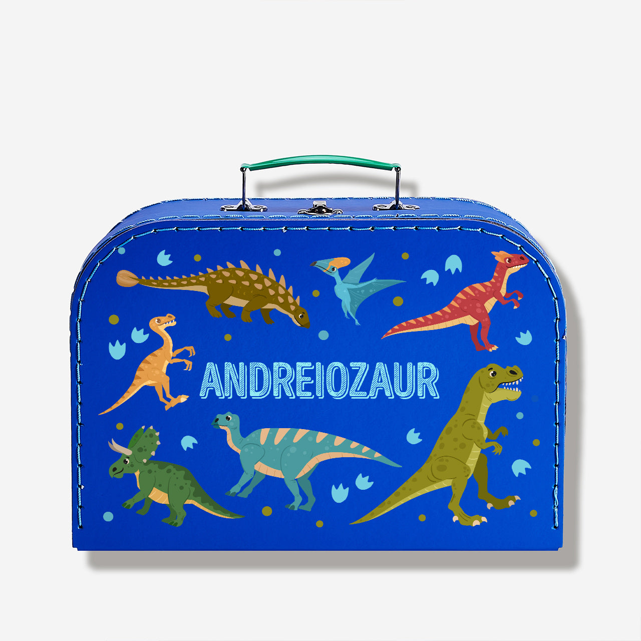 Cutie personalizată cu dinozauri – cadou pentru copii