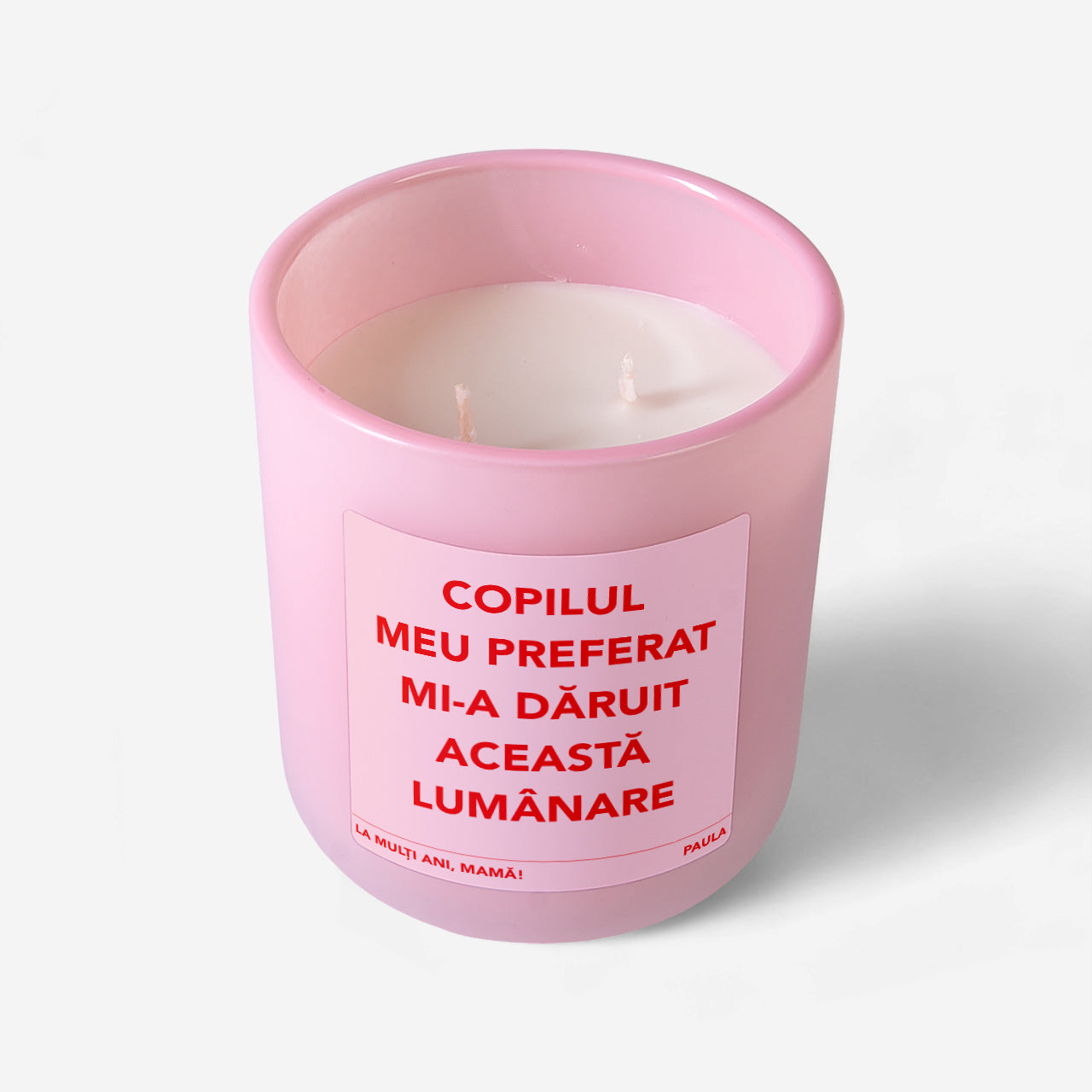 Śmieszna świeczka dla mamy - Ulubione Dziecko personalizowana świeczka dla mamy na Dzień Mamy