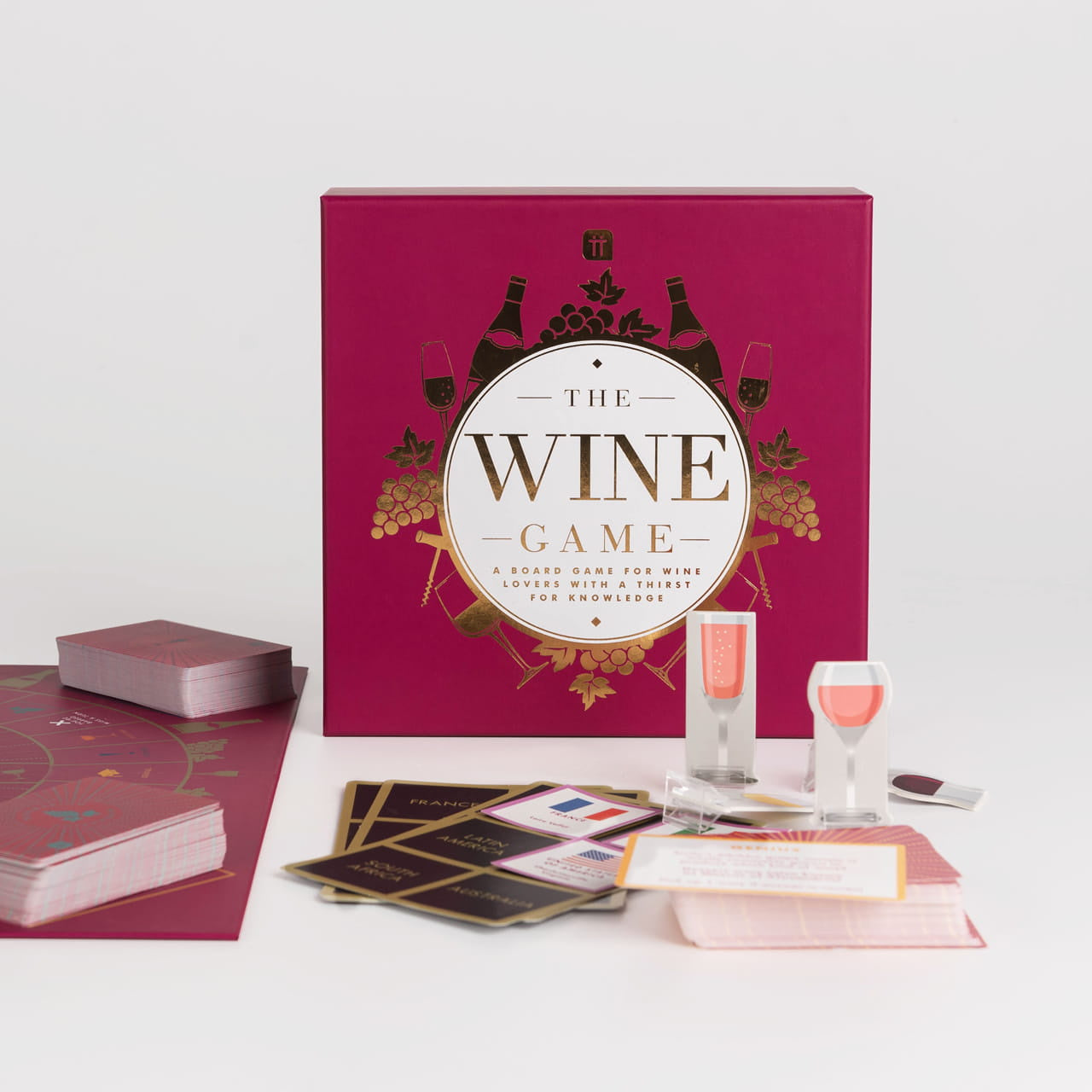 The Wine Game prezent dla miłośnika wina prezent na parapetówkę prezent na 18 urodziny