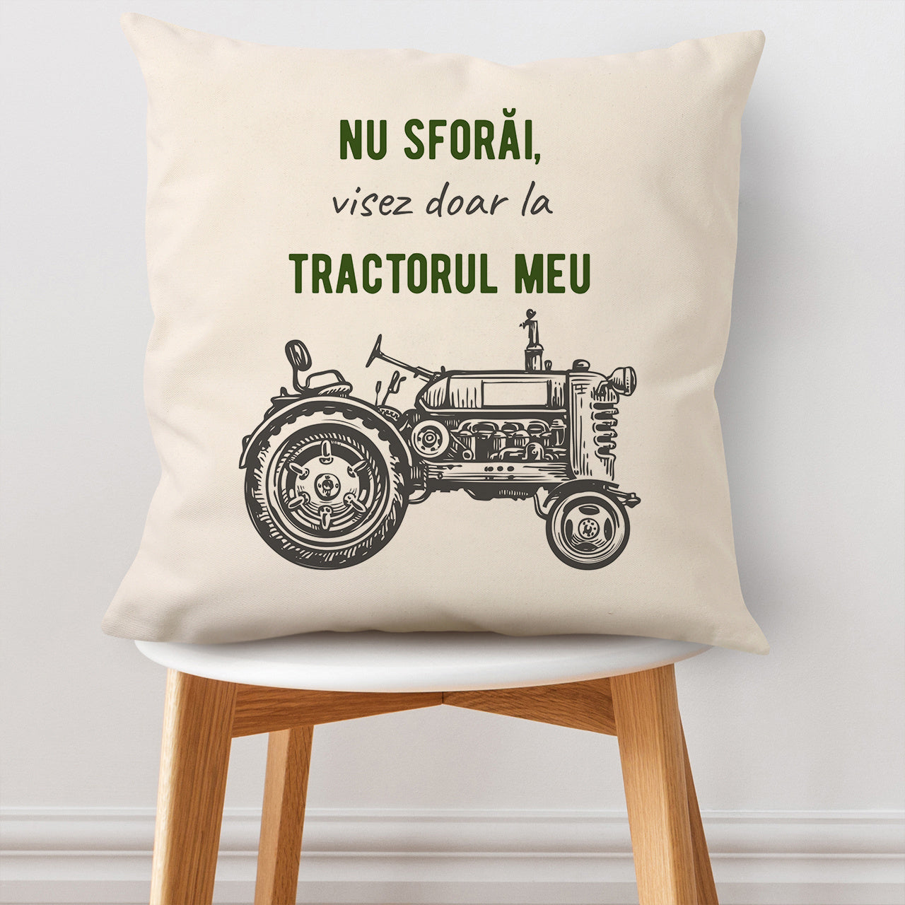 Poduszka z nadrukiem - prezent dla rolnika personalizowana poduszka gadżet dla rolnika prezent dla gospodarza