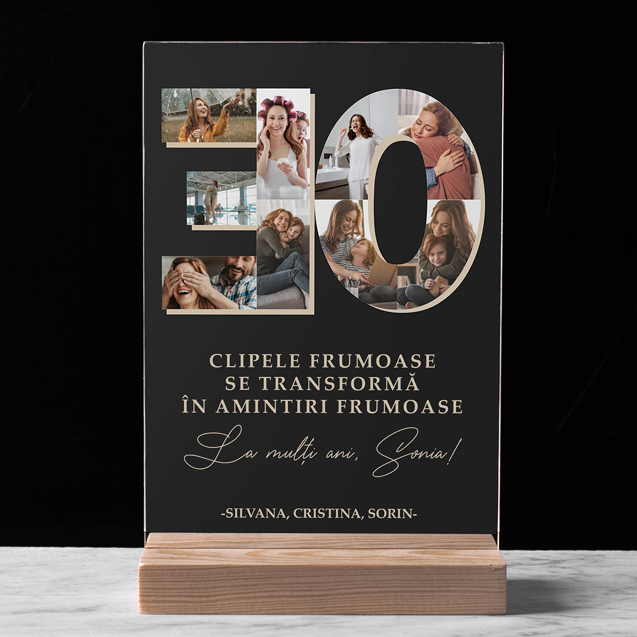 Statuetă personalizată – cadou pentru aniversarea de 30 de ani