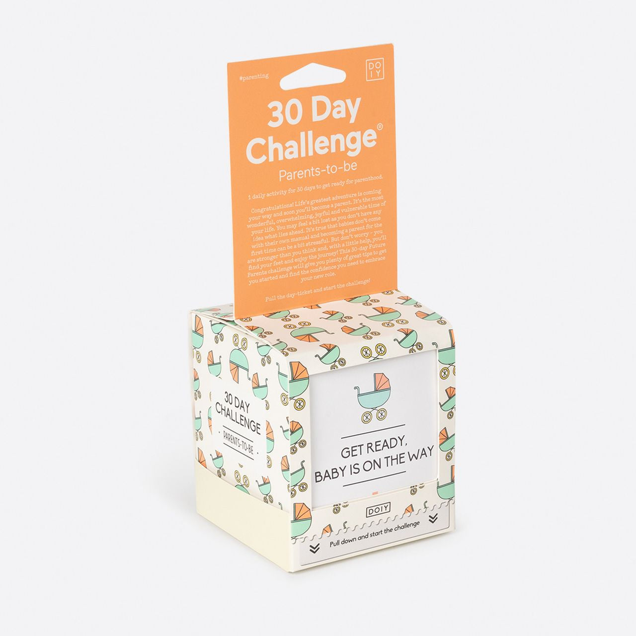 Karteczki z wyzwaniami dla młodych rodziców upominek dla młodych rodziców