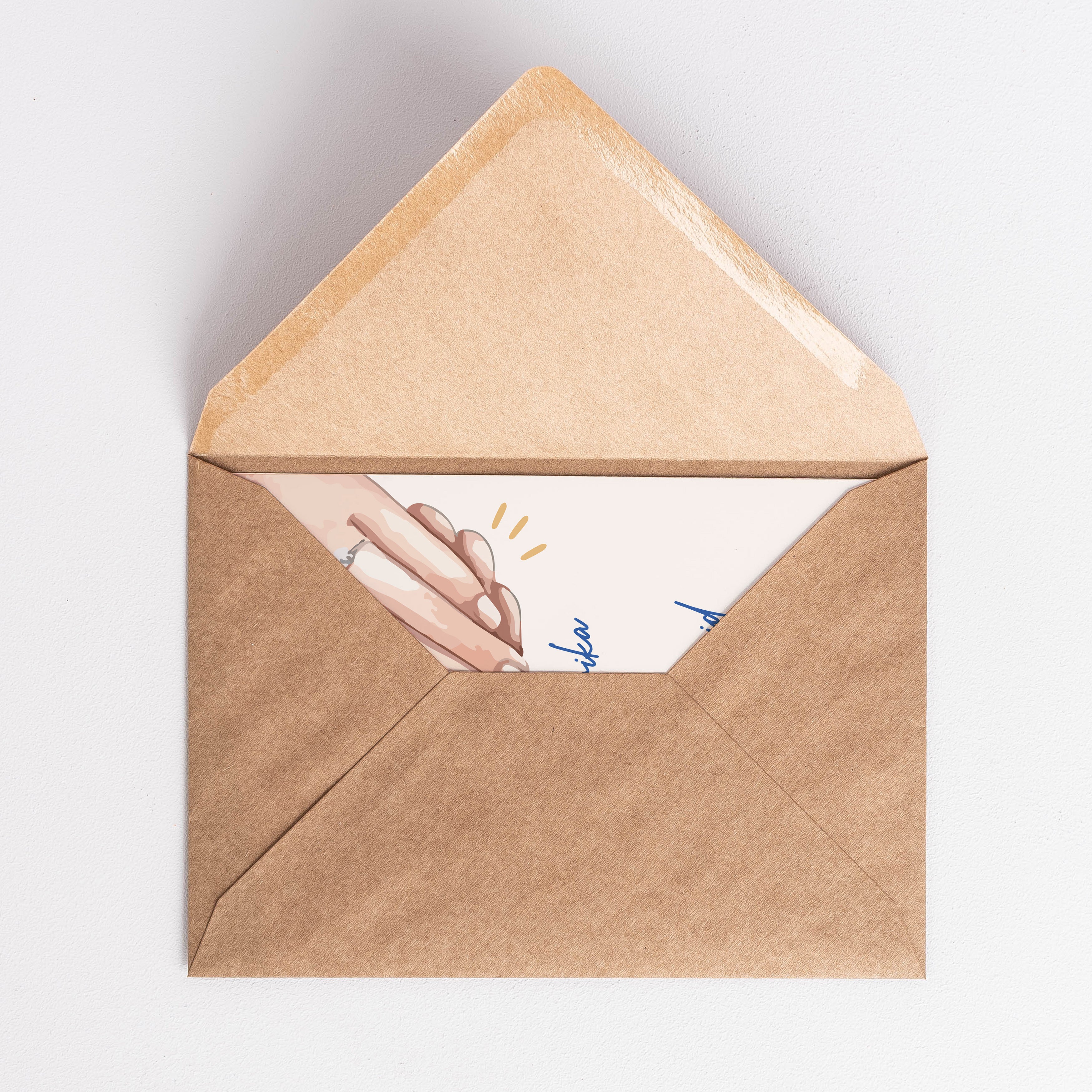 Felicitare de nuntă personalizată – De acum, Unul