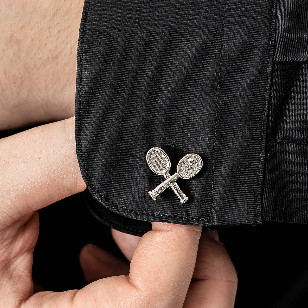 Spinki Rakiety prezent dla tenisisty prezent dla miłośnika tenisa prezent dla tenisisty ziemnego