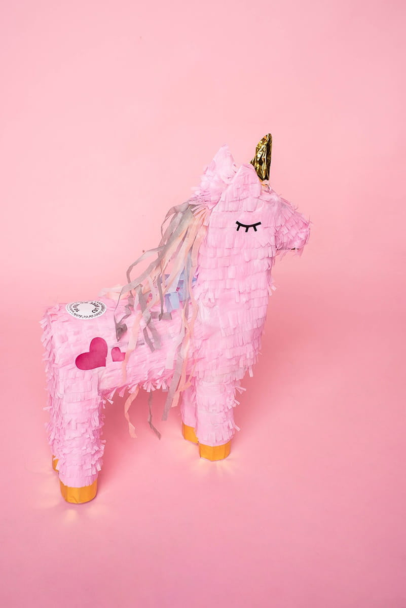 Piñata UNICORN roz
