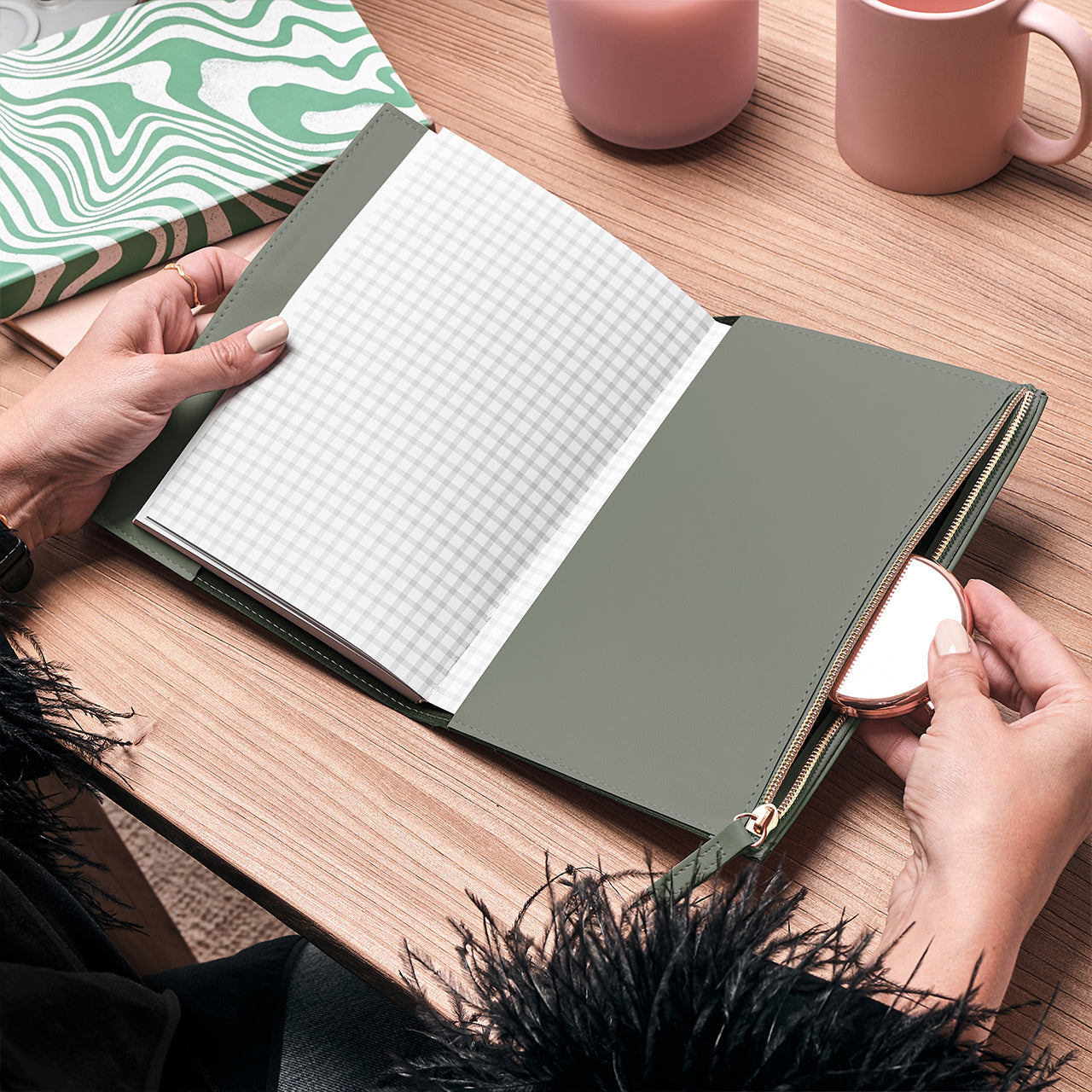 Personalizowany notatnik - prezent z okazji odejścia na emeryturę prezent dla emeryta elegancki notes na prezent