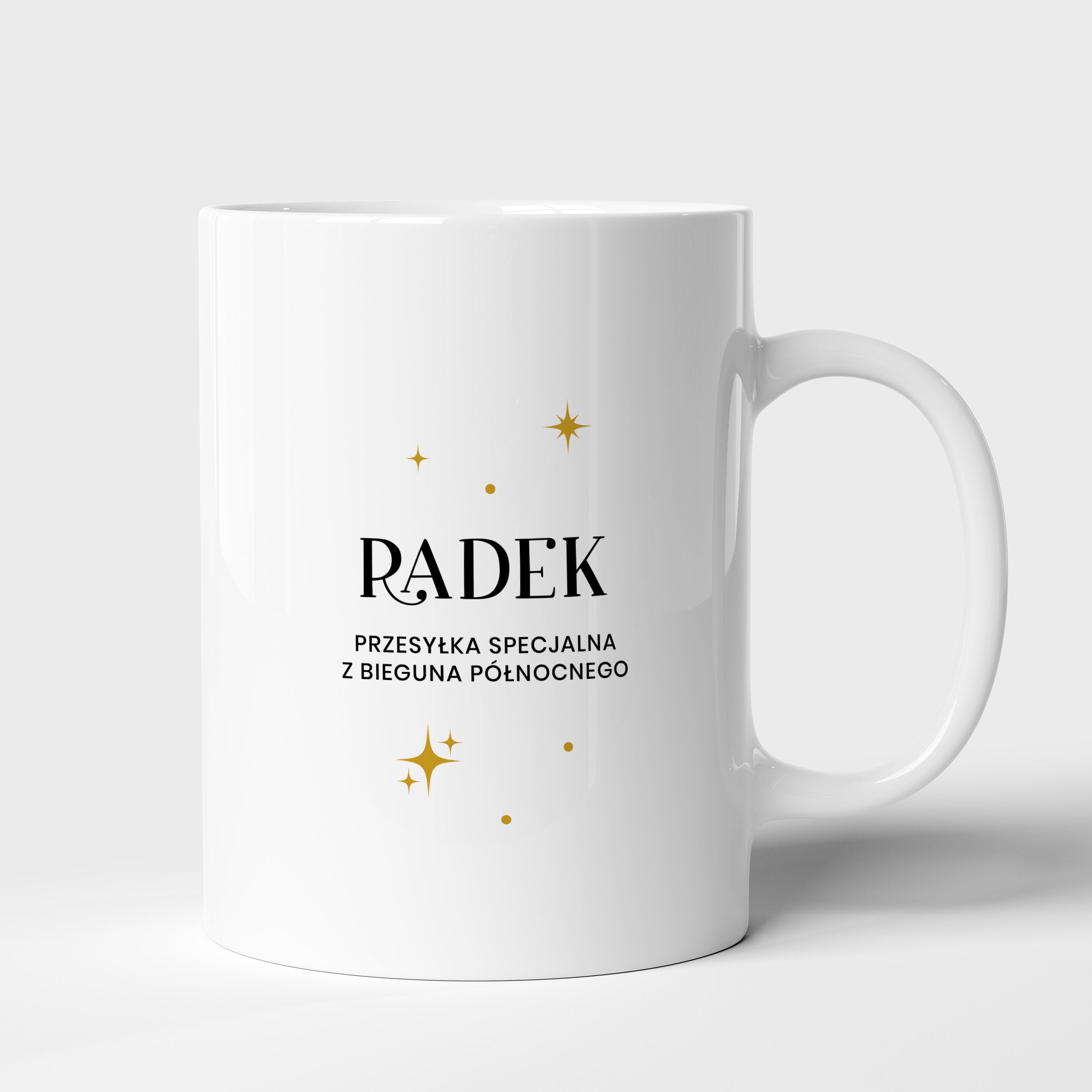 Cană amuzantă de Crăciun pentru el - Pișu de ren