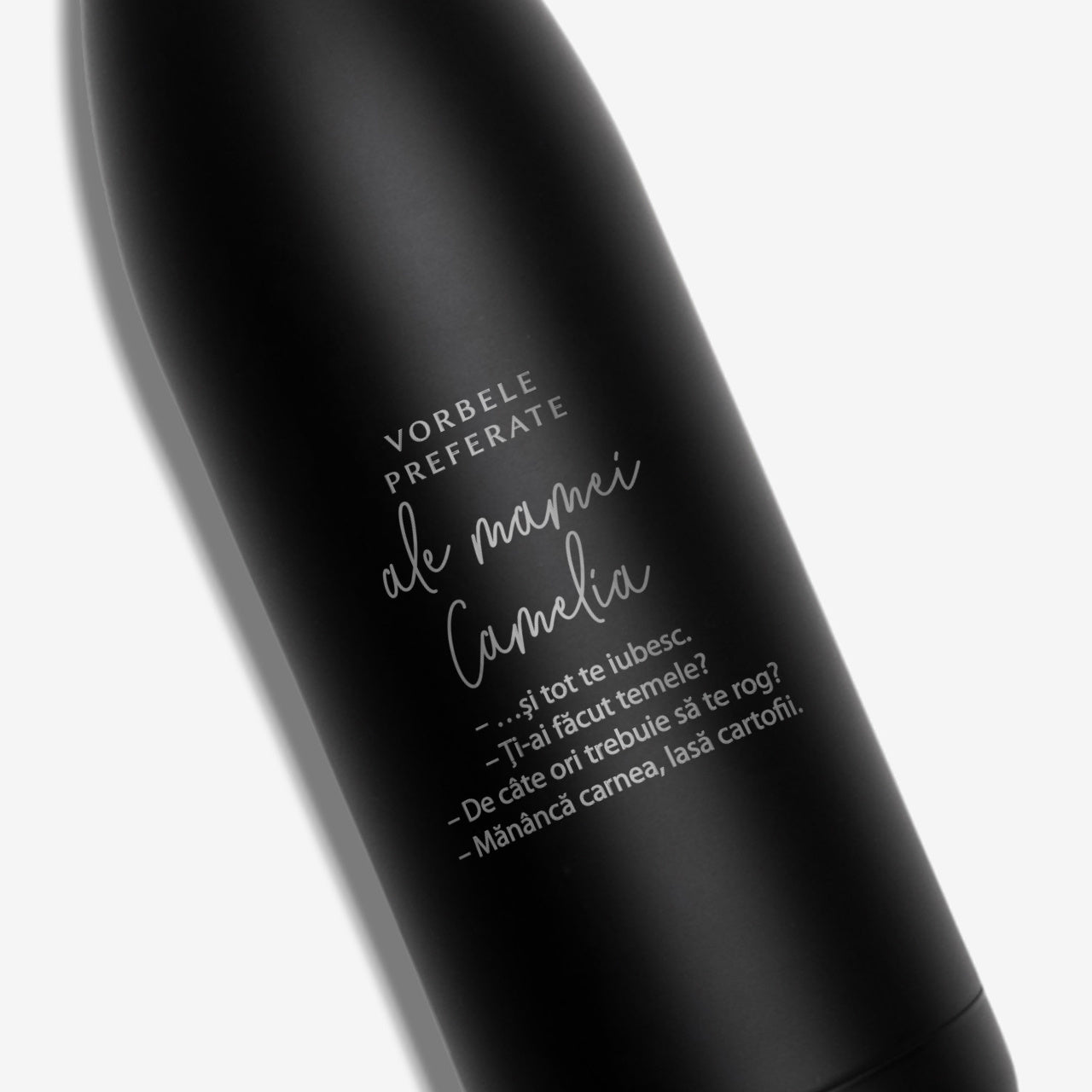 Termos personalizat – Zicalele preferate – cadou practic pentru mamă