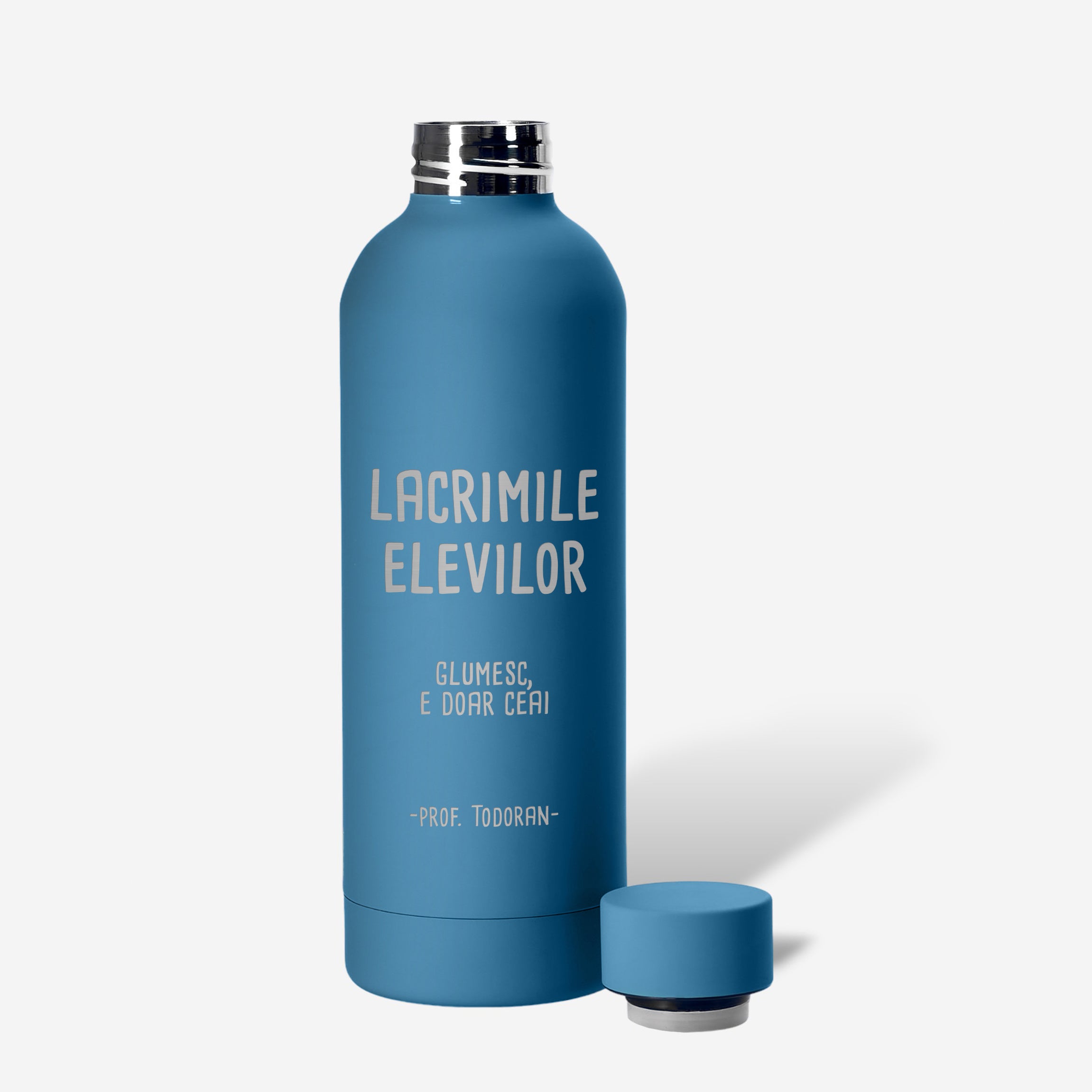 Termos personalizat Lacrimile Elevilor - cadou amuzant pentru Ziua Profesorului