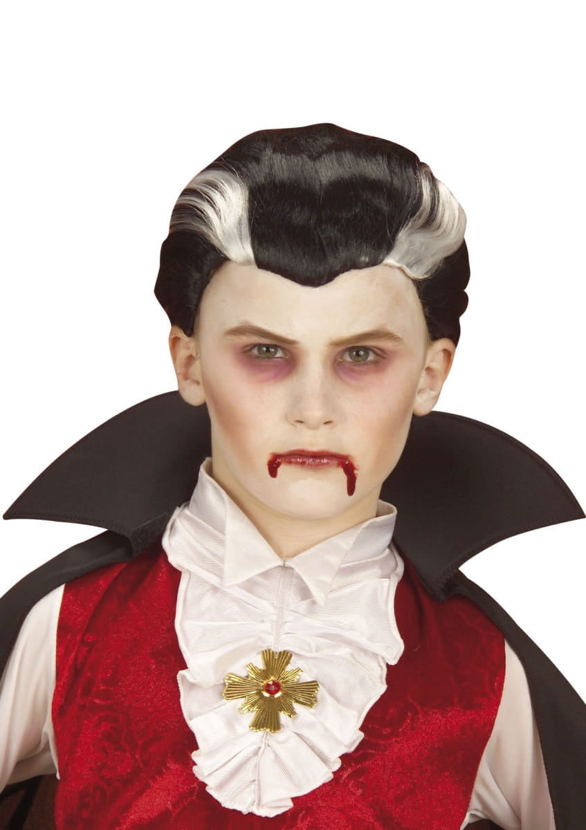 Perucă de Halloween pentru copii VAMPIR