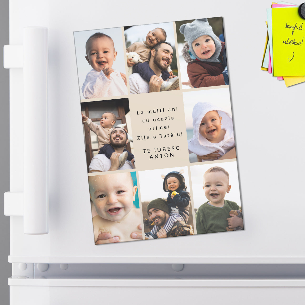 Magnet pentru tata – cadou pentru prima Zi a Tatălui