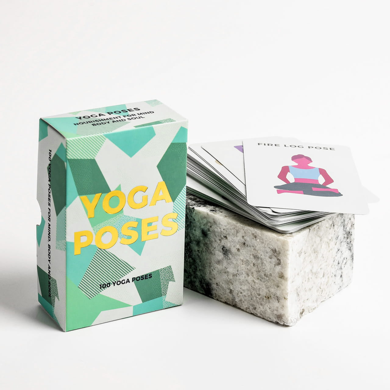 Karty JOGA prezent dla joginki karty do jogi karty z pozycjami jogi