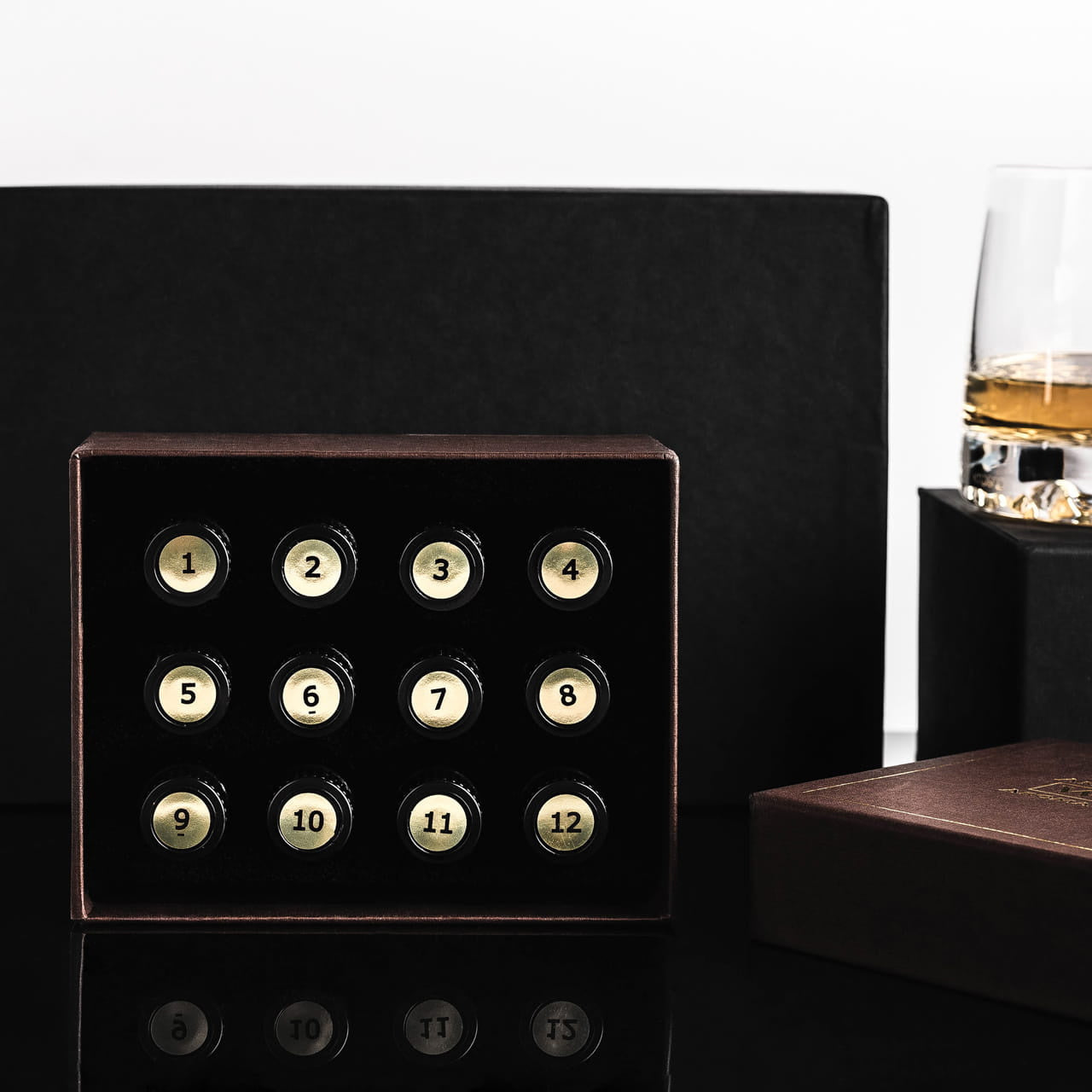 Set de arome pentru whisky (12 buc.)