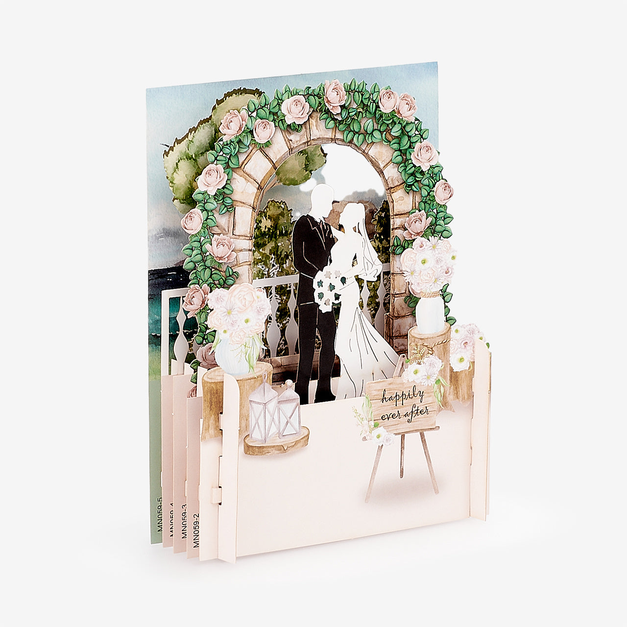 Wyjątkowa kartka na Ślub 3D kartka z okazji ślubu