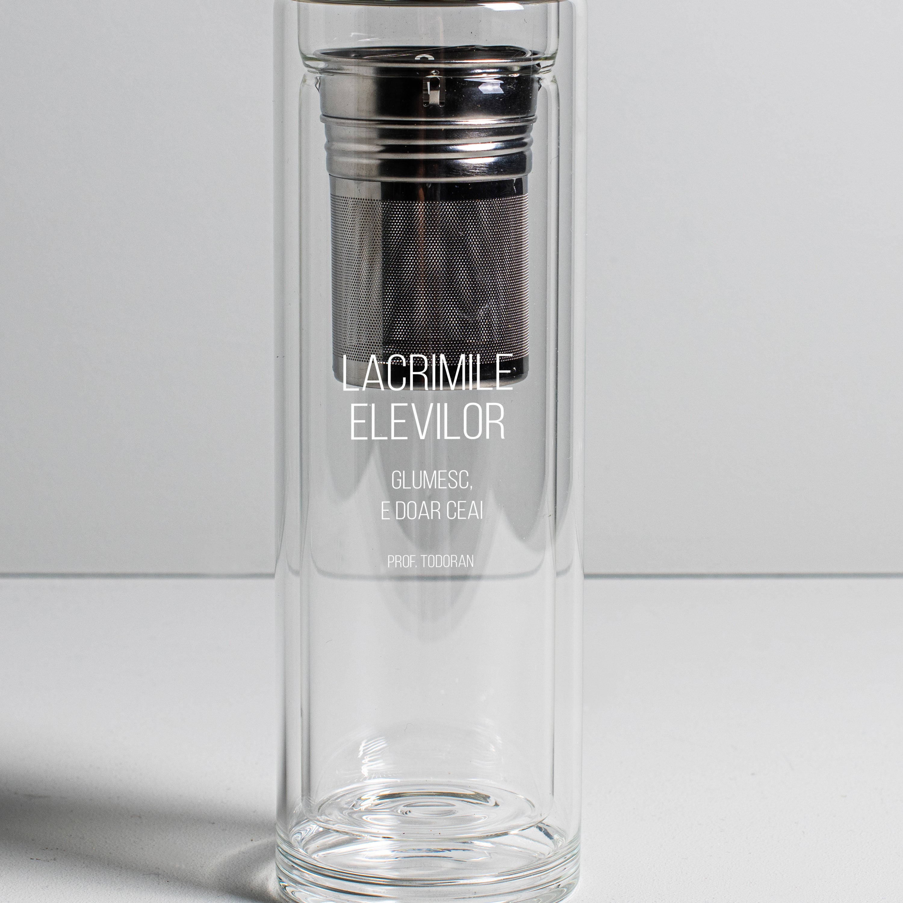 Bidon dla nauczyciela ze śmiesznym napisem - łzy uczniów bidon na prezent prezent na dzień nauczyciela