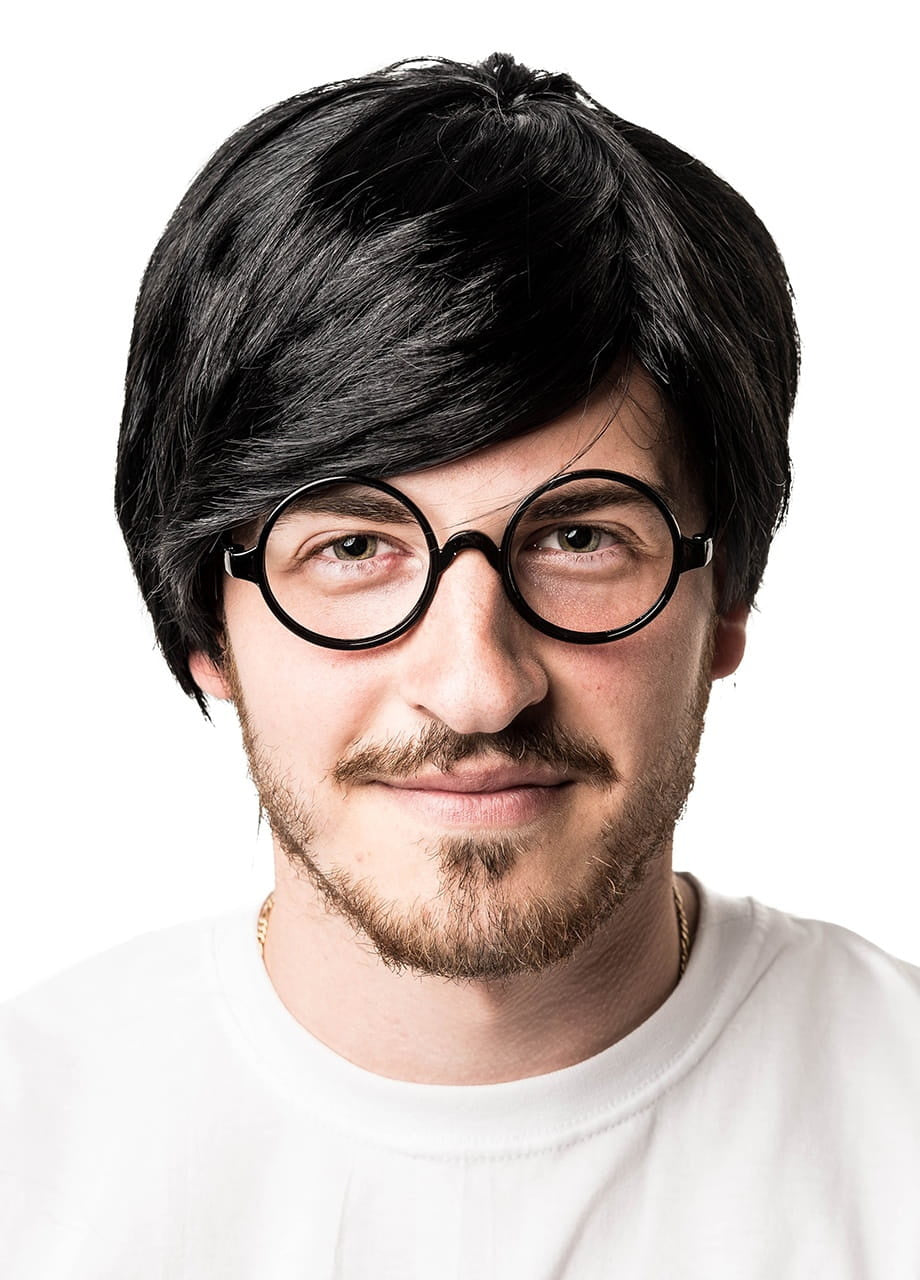 Set HARRY perucă și ochelari