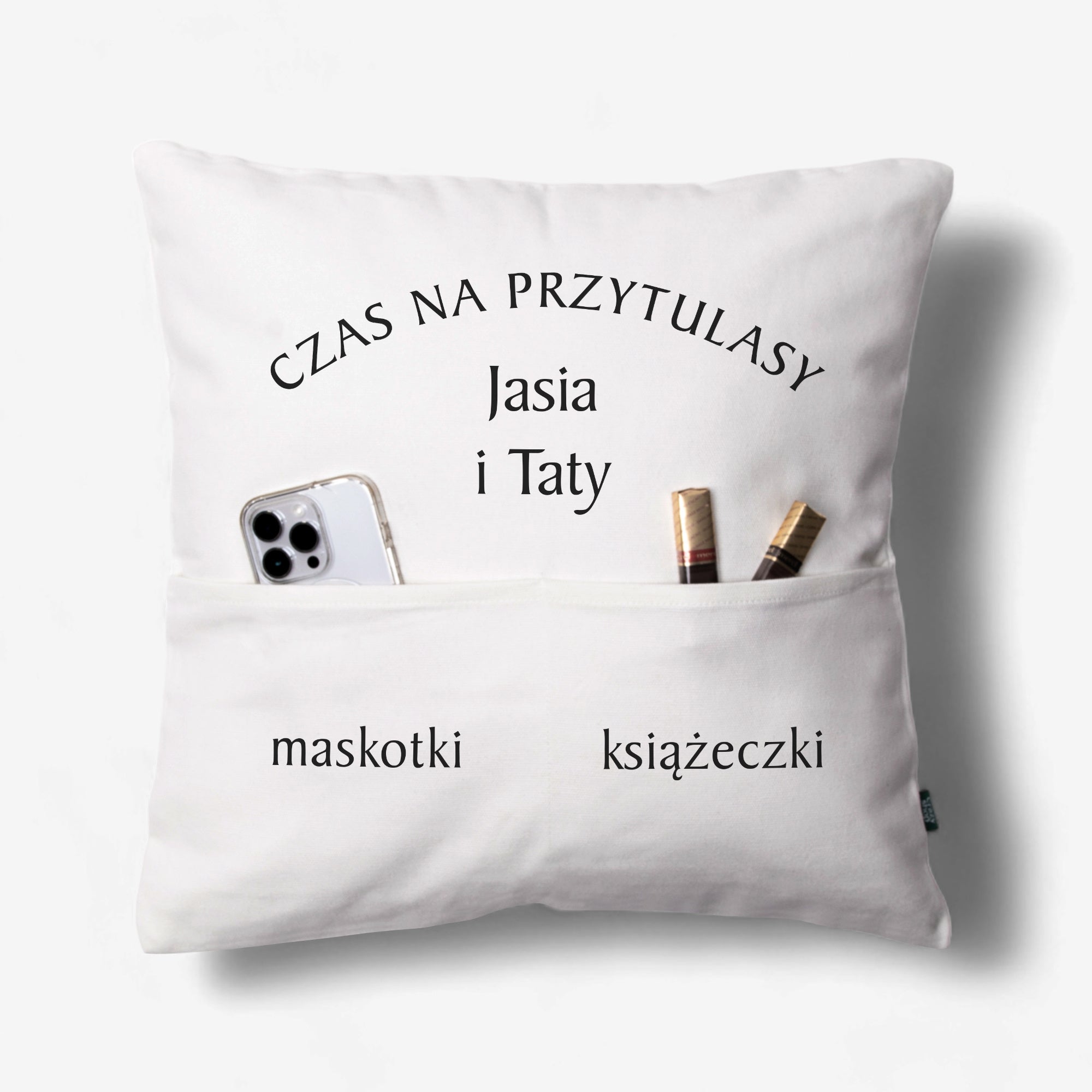 Personalizowana poduszka - prezent dla taty i syna