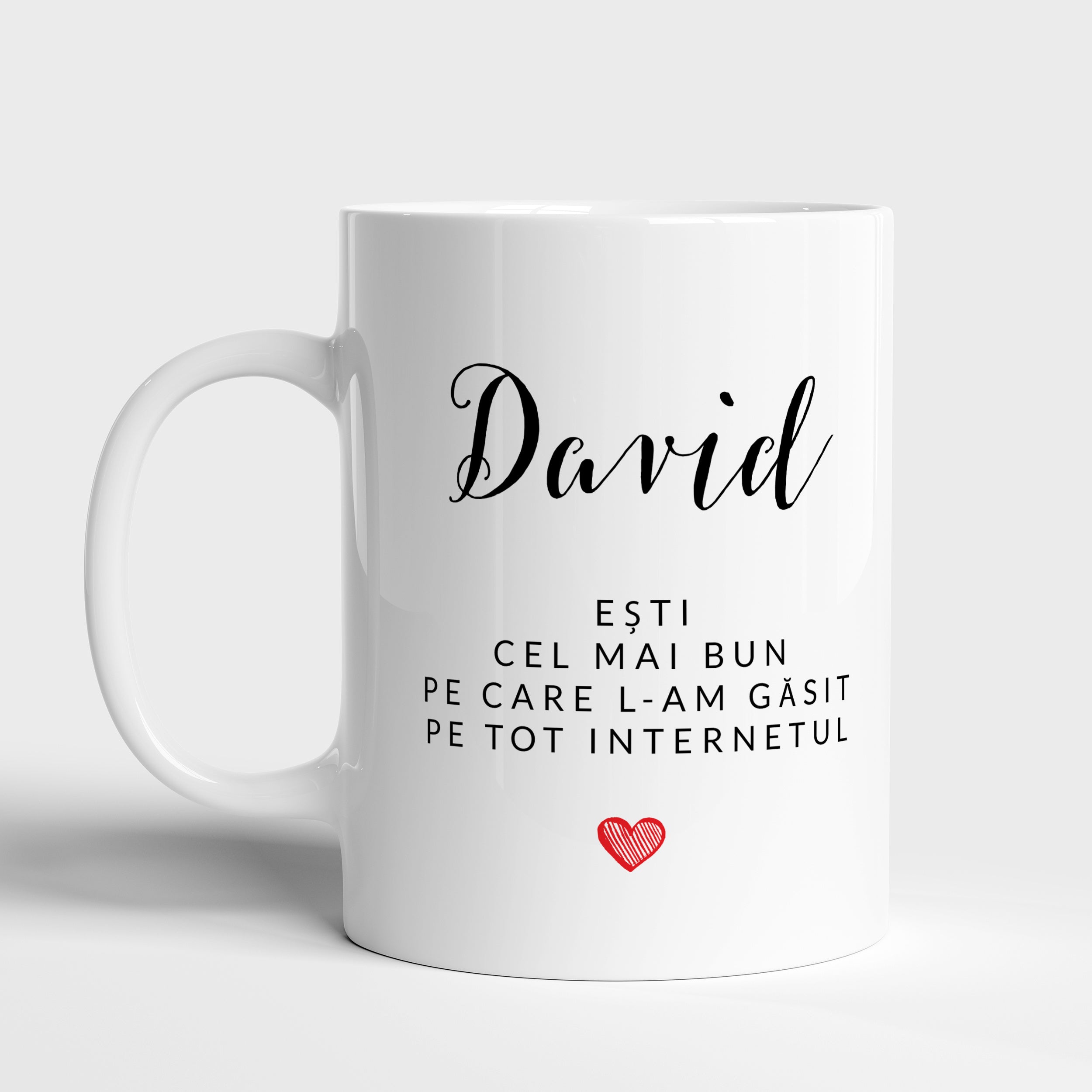 Cană romantică – cadou cu ocazia aniversării