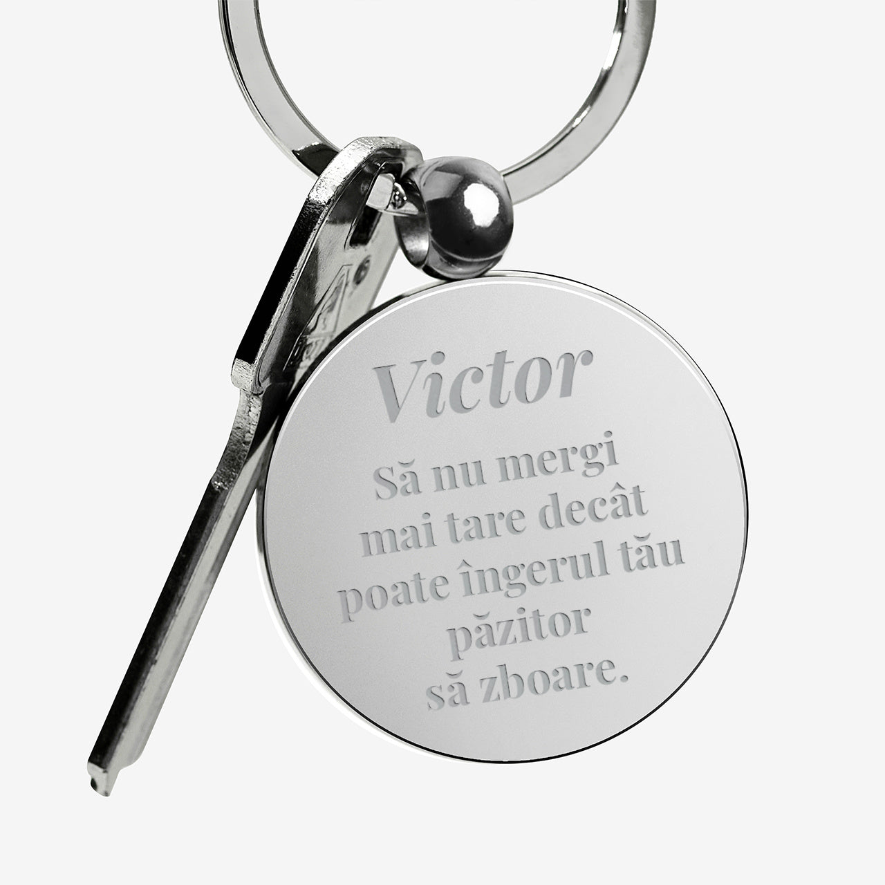  Grawerowany brelok dla kierowcy - przestroga brelok do kluczy prezent dla kierowcy