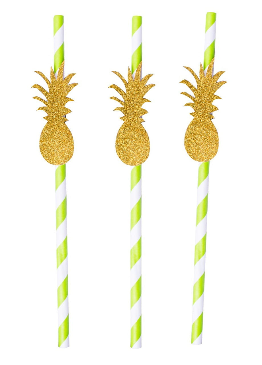 Paie din hârtie ANANAS (5 buc.)