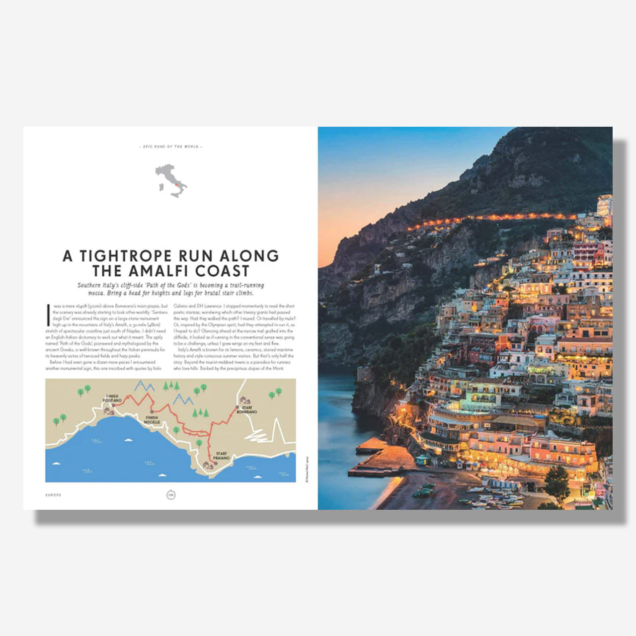 Książka dla biegacza Epic Runs of the World książka o bieganiu prezent dla biegacza