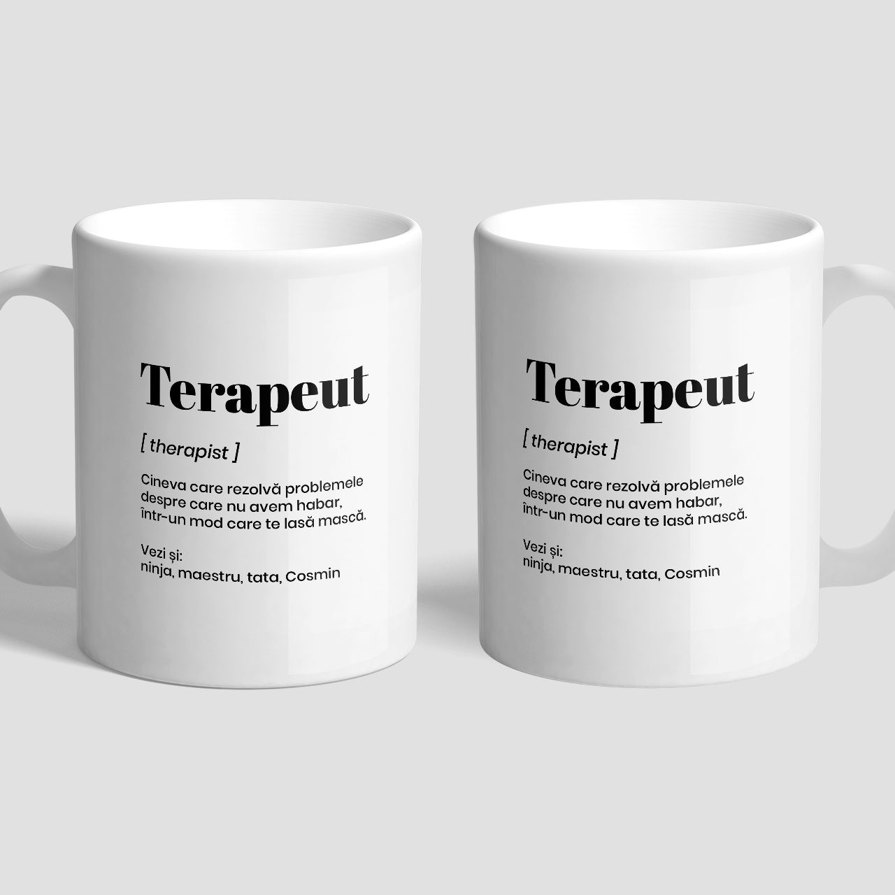 Cană pentru terapeut