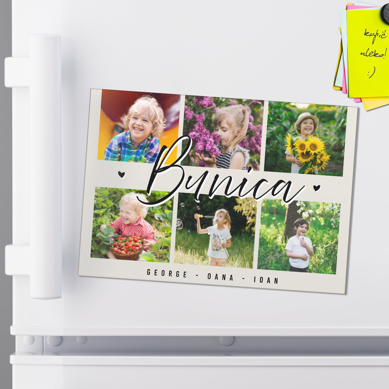 Foto magnes na Dzień Babci - prezent od wnuków magnes dla babci prezent na Dzień Babci prezent dla babci