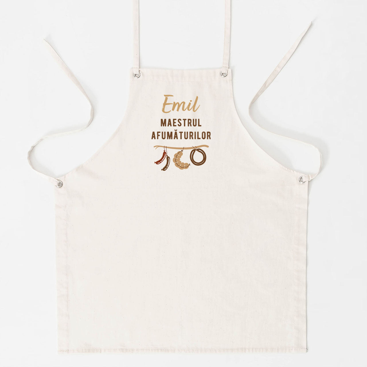 Șorț personalizat – cadou pentru pasionat de grătar
