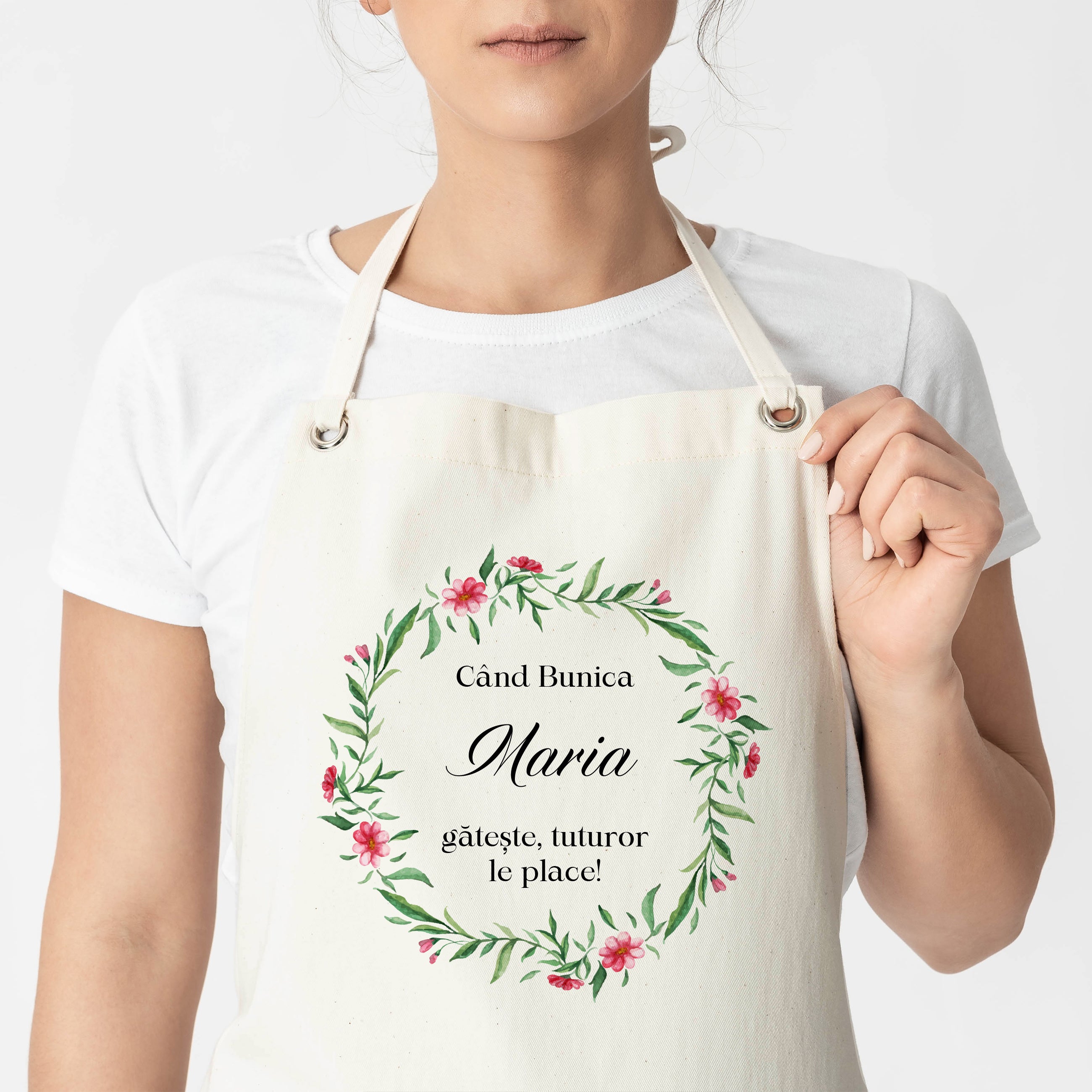 Fartuch na Dzień Babci prezent od wnuków fartuch dla babci prezent dla babci prezent na Dzień Babci