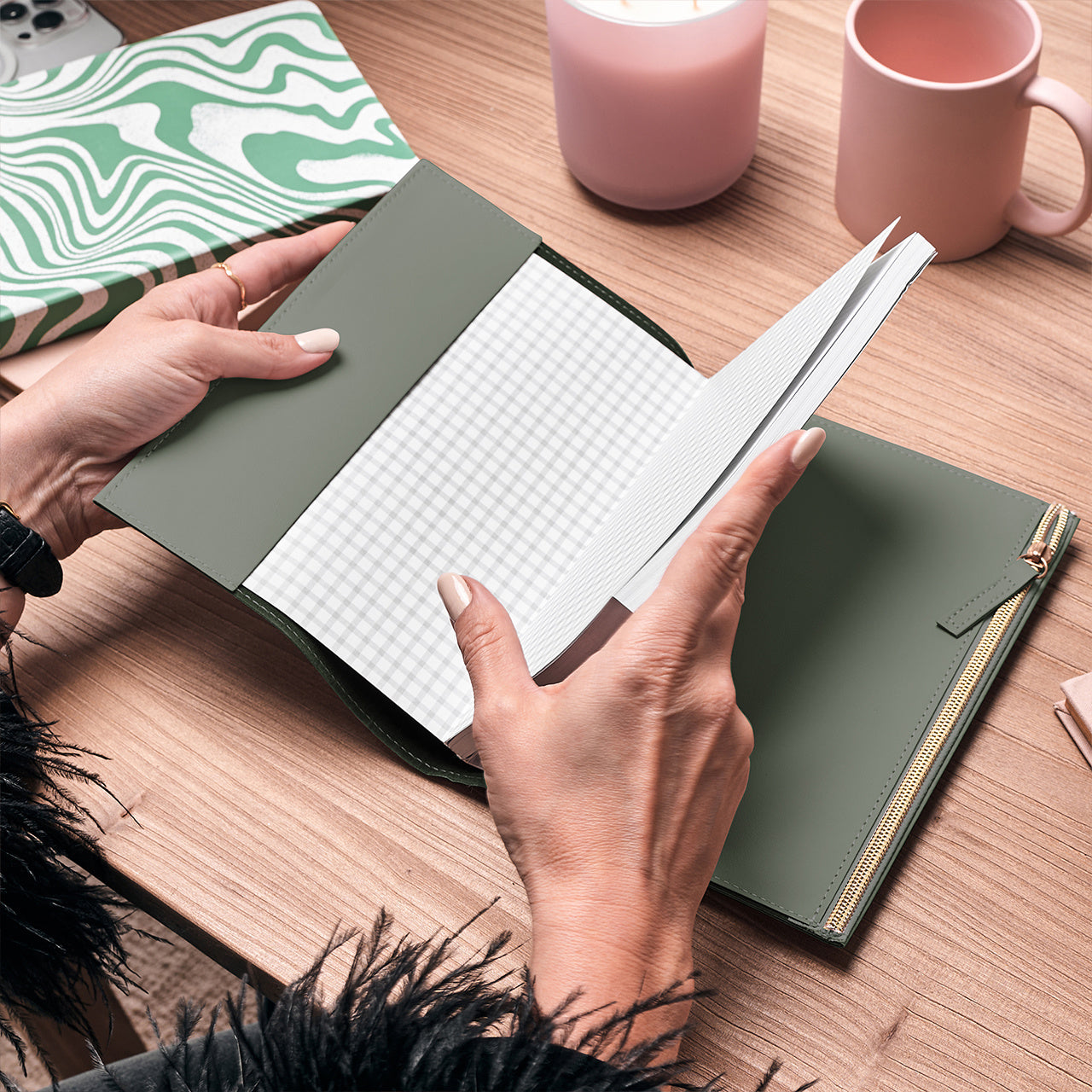 Personalizowany notatnik - prezent z okazji odejścia na emeryturę prezent dla emeryta elegancki notes na prezent