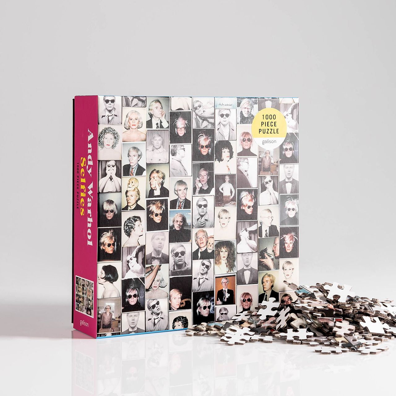 Puzzle Andy Warhol - portrety puzzle dla dorosłych prezent dla artystycznej duszy prezent dla niej