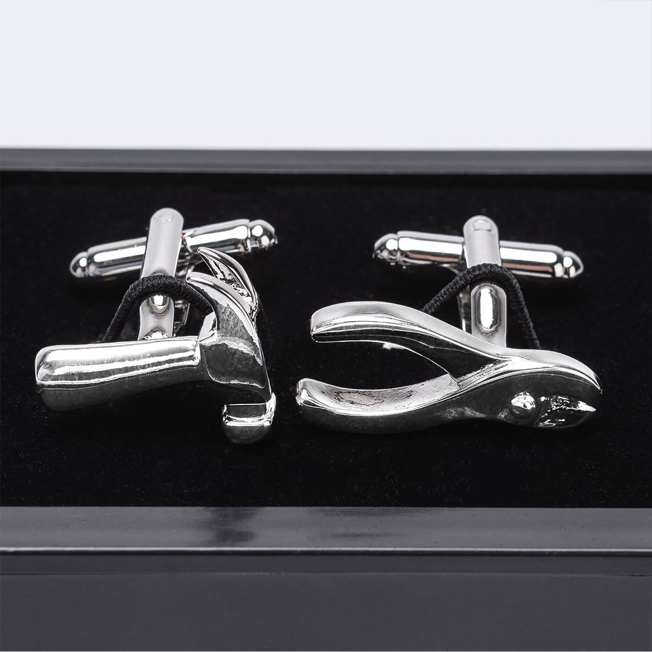 Spinki dla majsterkowicza Narzędzia prezent dla złotej rączki spinki do mankietów prezent dla majsterkowicza