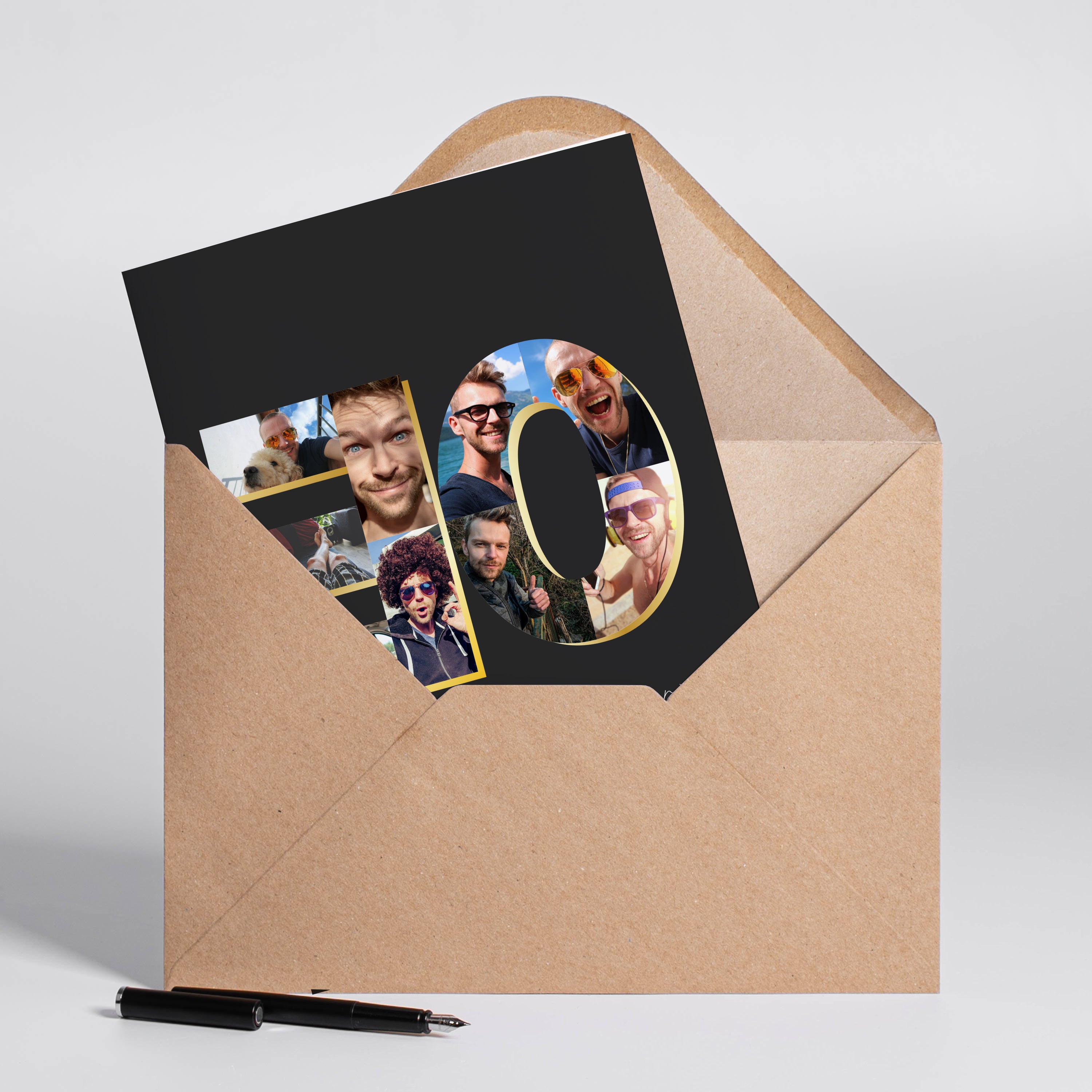 Felicitare A4 personalizată la aniversarea a 30 de ani