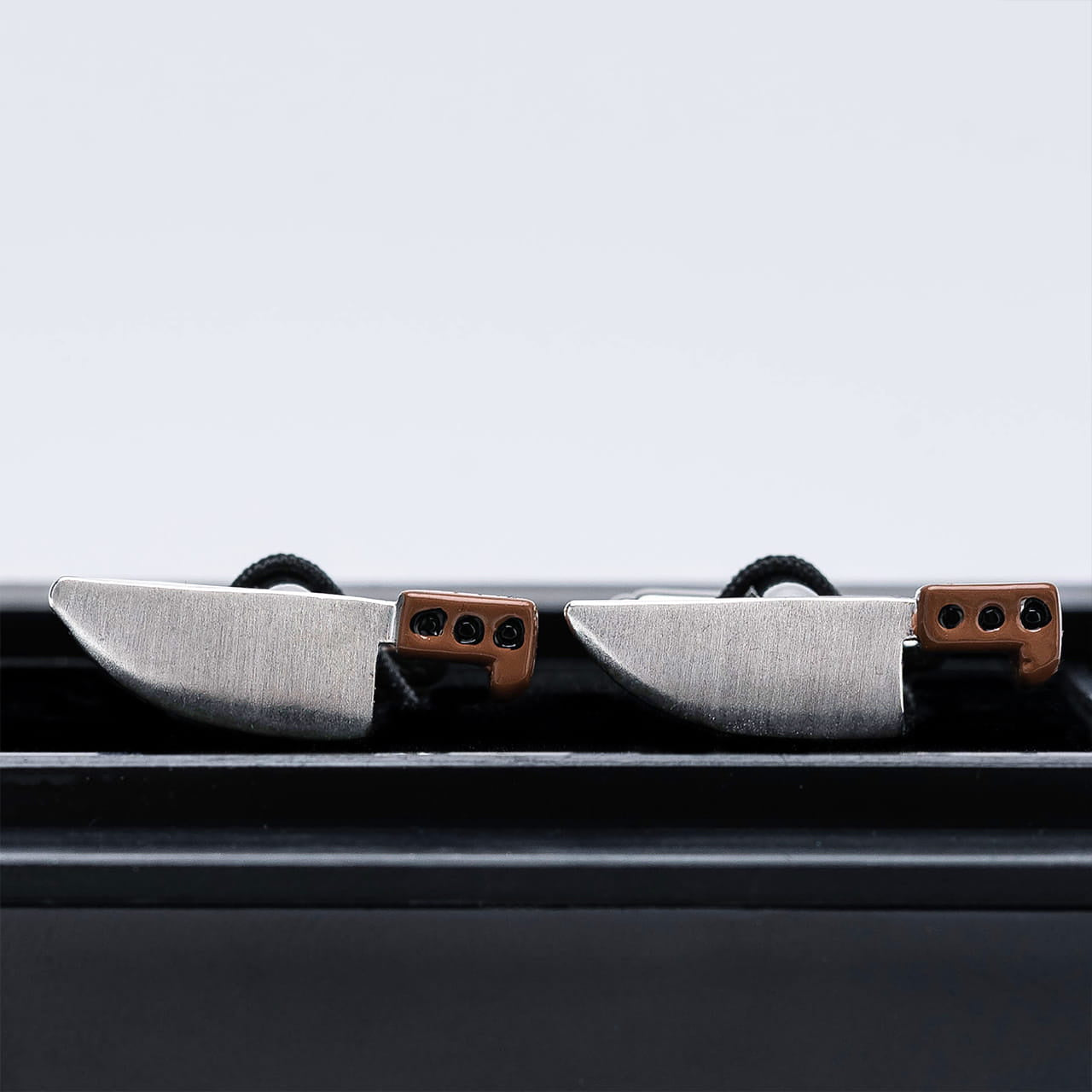 Spinki do mankietów dla kucharza nóż kuchenny prezent dla kucharza prezent dla szefa kuchni prezent dla miłośnika gotowania