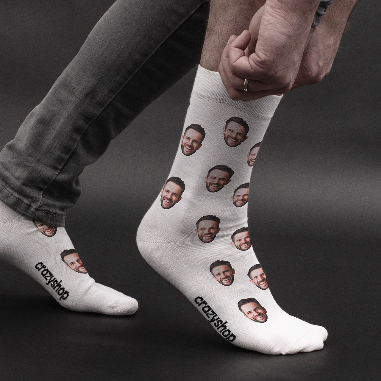 Șosete personalizate cu FAȚA TA 42-45