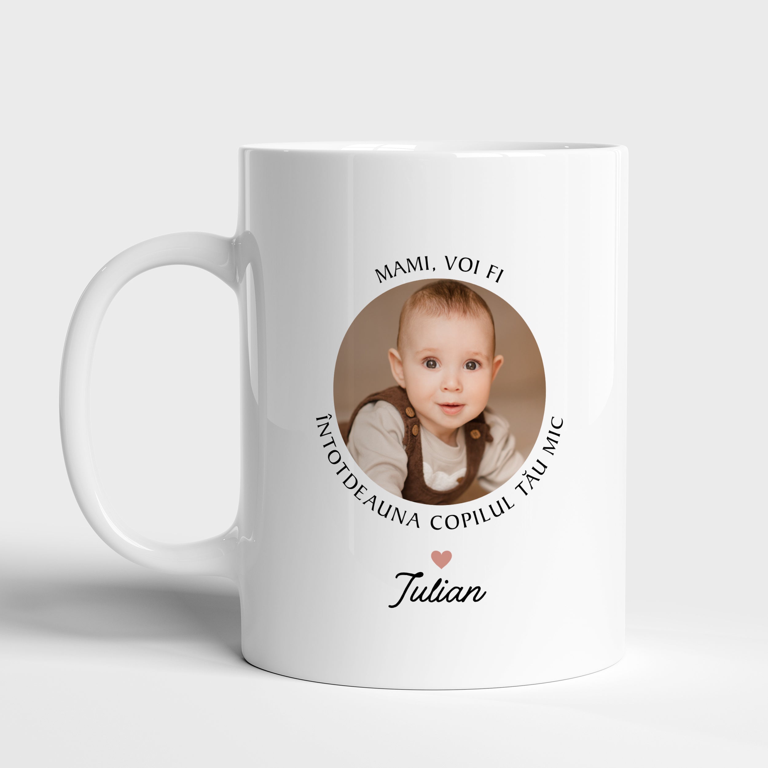 Kubek ze zdjęciem dziecka - prezent dla młodej mamy kubek dla mamy kubek na dzień mamy prezent dla mamy