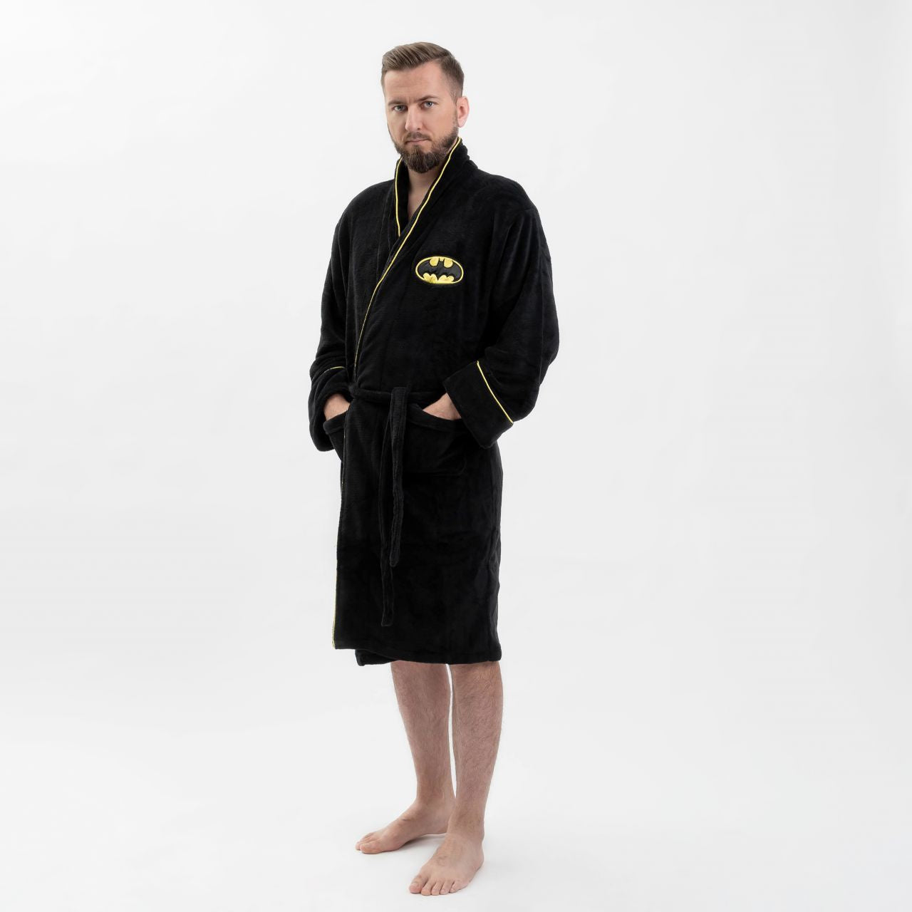 Szlafrok męski Batman prezent dla faceta prezent dla fana Batmana prezent na dzień chłopaka