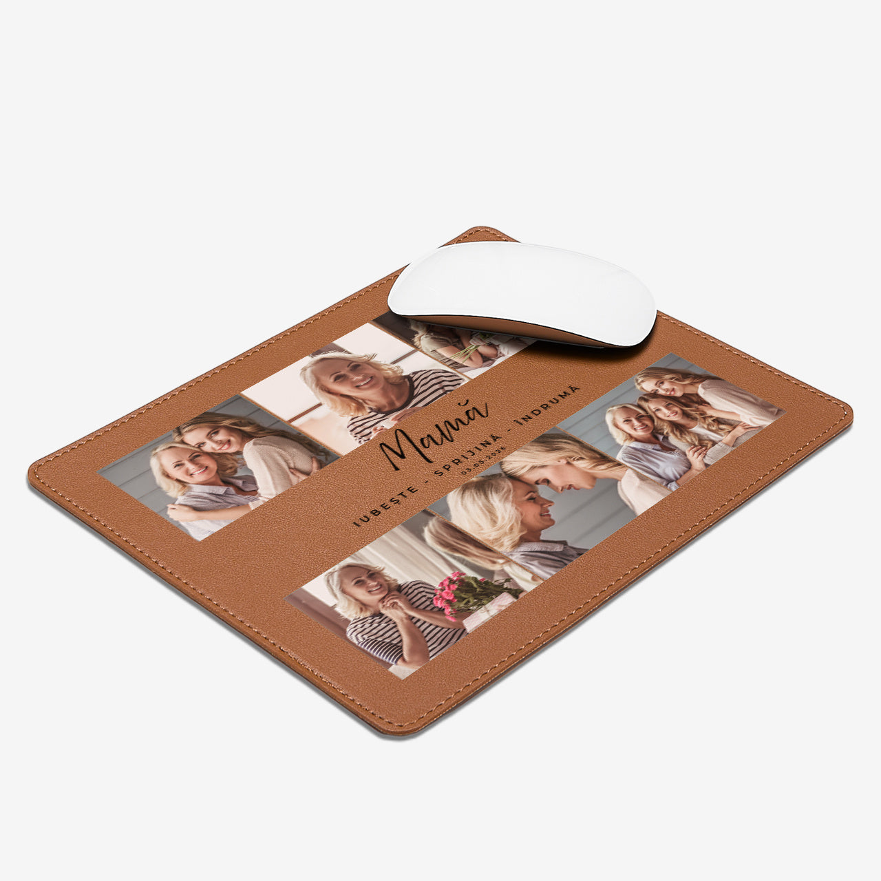 Suport de birou cu fotografii – cadou practic pentru mamă
