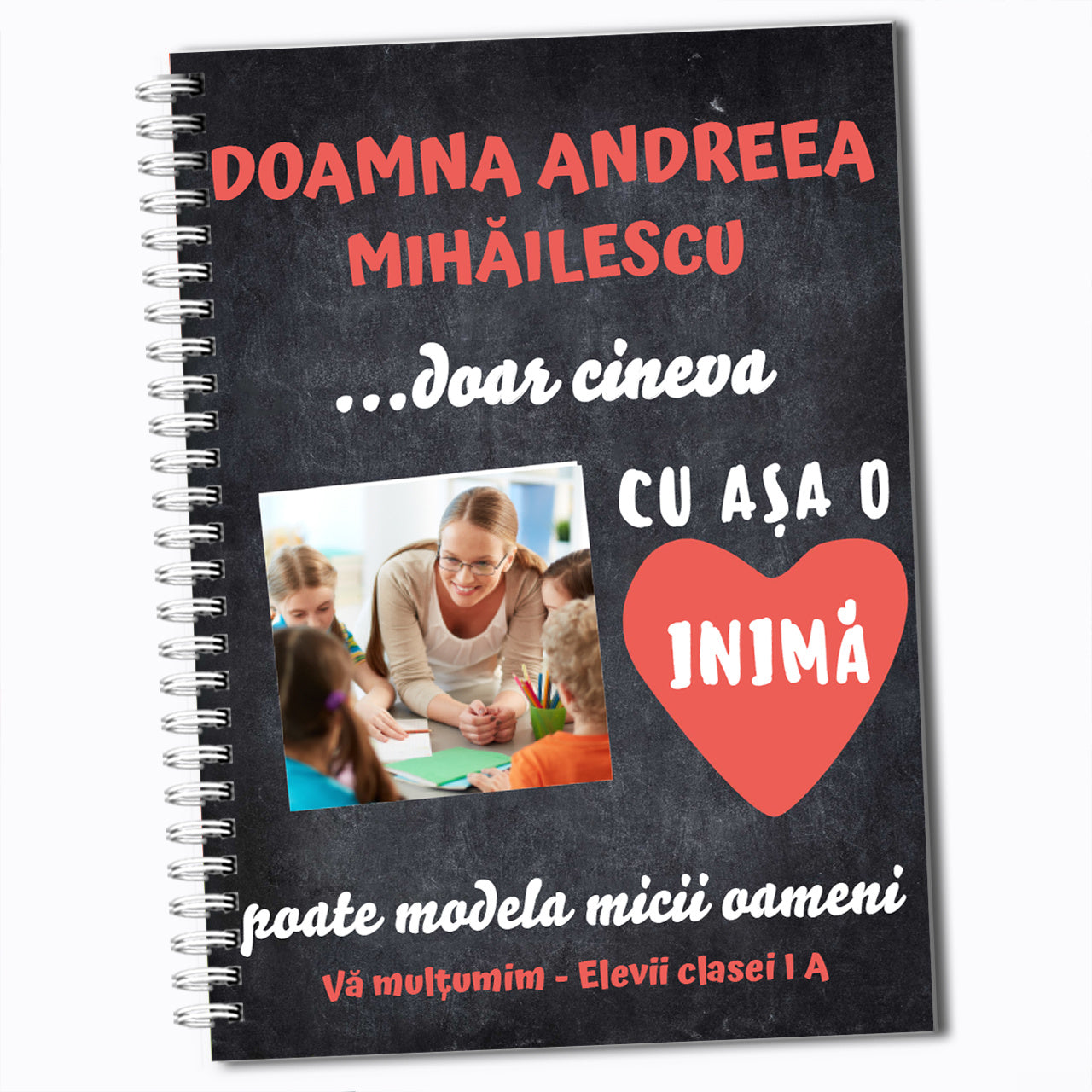 Personalizowany notes dla nauczyciela notes dla nauczyciela prezent dla nauczyciela notes