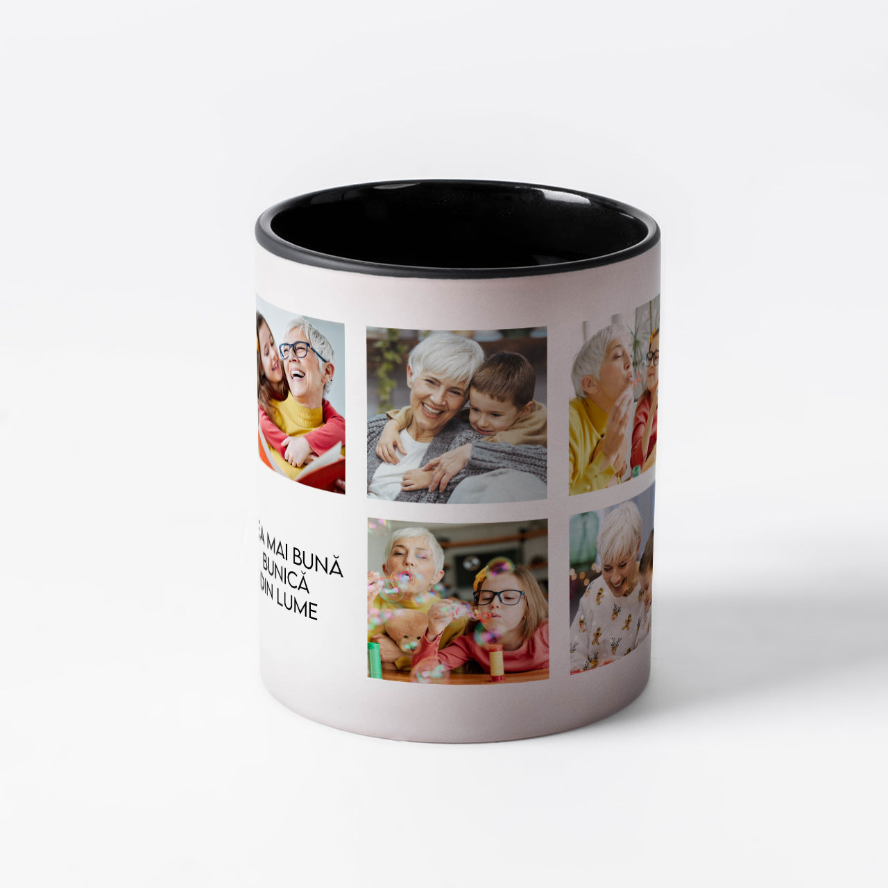Cană magică pentru bunica – cadou cu fotografii pentru bunica