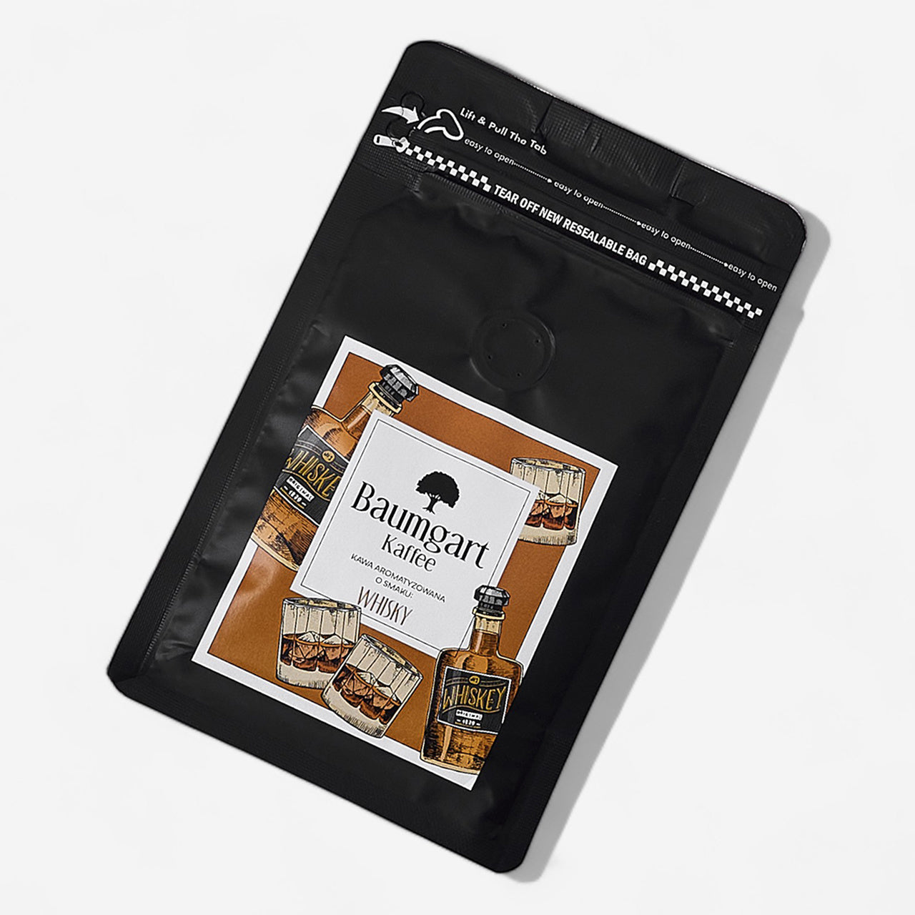 Kawa mielona o smaku whisky kawa smakowa prezent dla kawosza kawa o smaku whisky