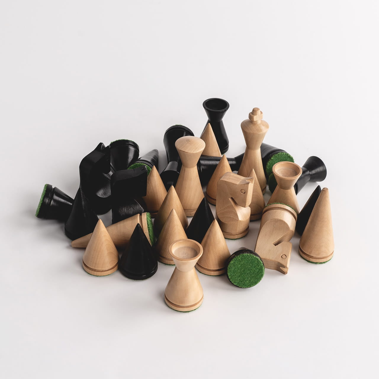 Szachy dębowe na prezent - ręcznie robione szachy na prezent prezent dla taty prezent dla męża