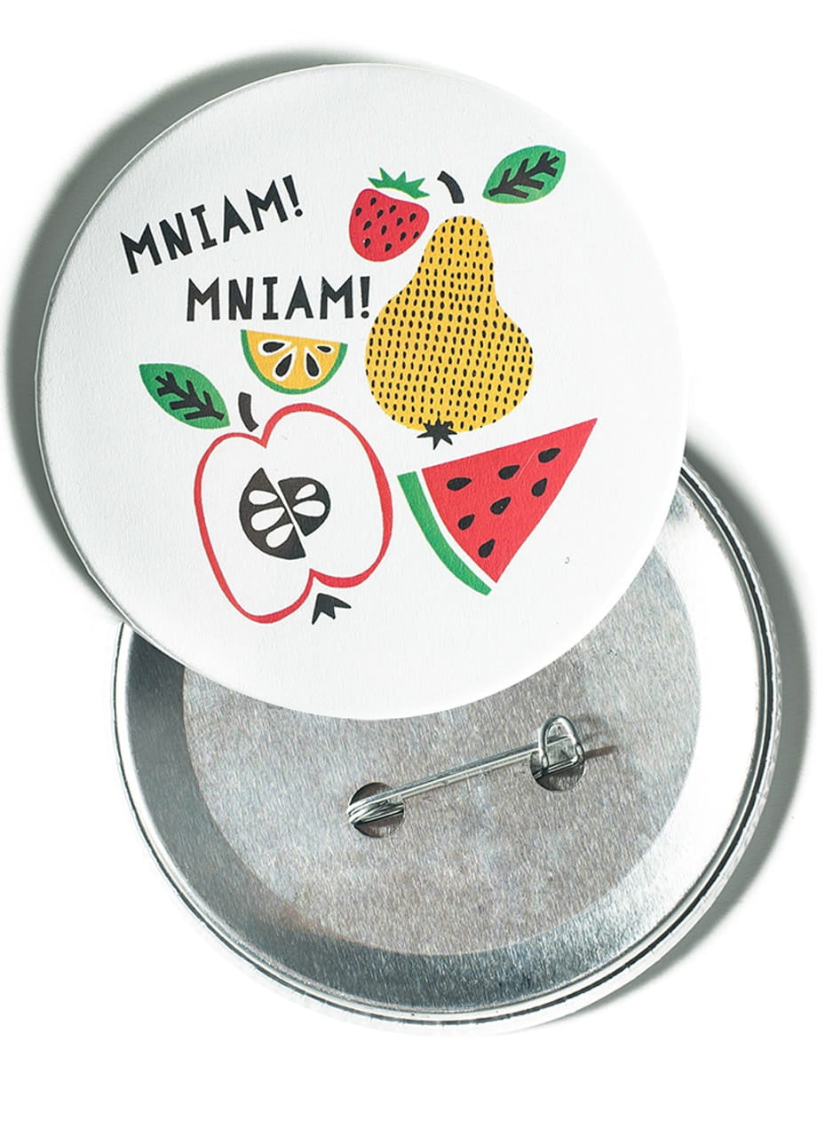 Insignă TUTTI FRUTTI 7,5 cm
