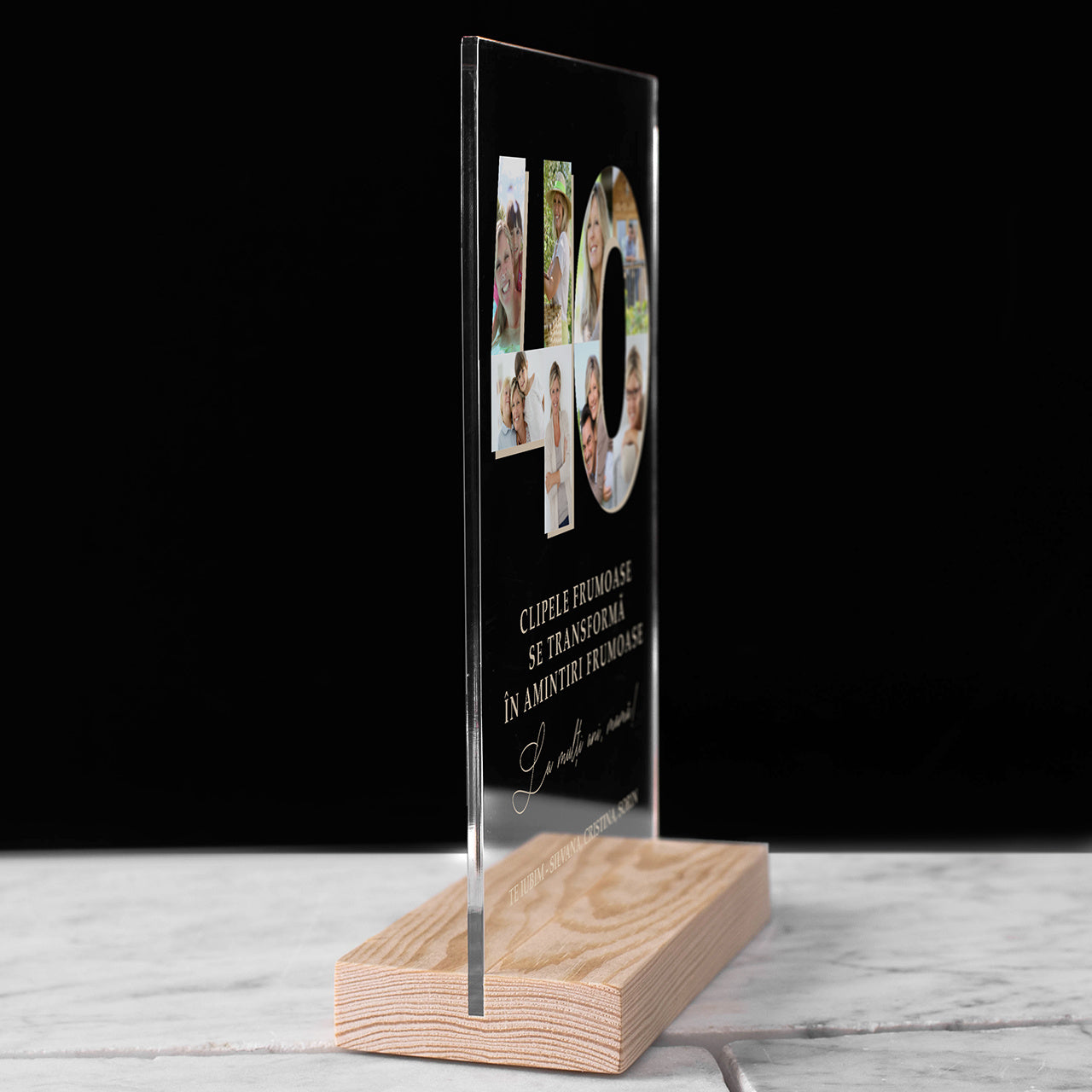 Statuetă pentru aniversarea de 40 de ani