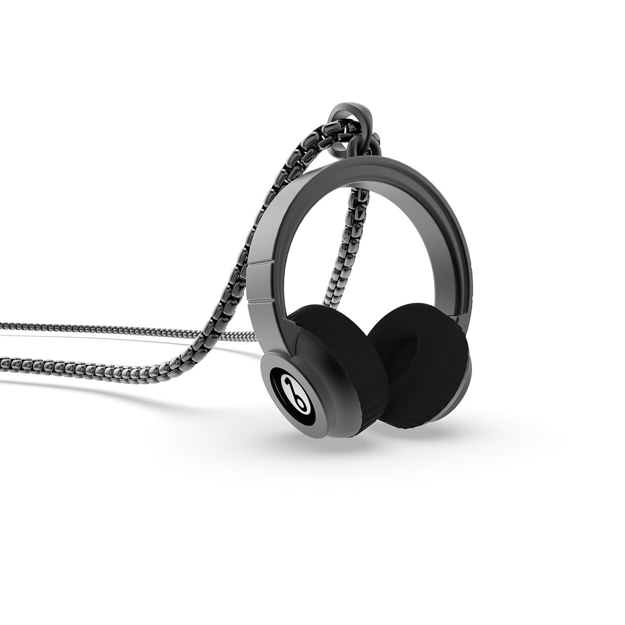 Colier cu pandantiv căști pentru DJ