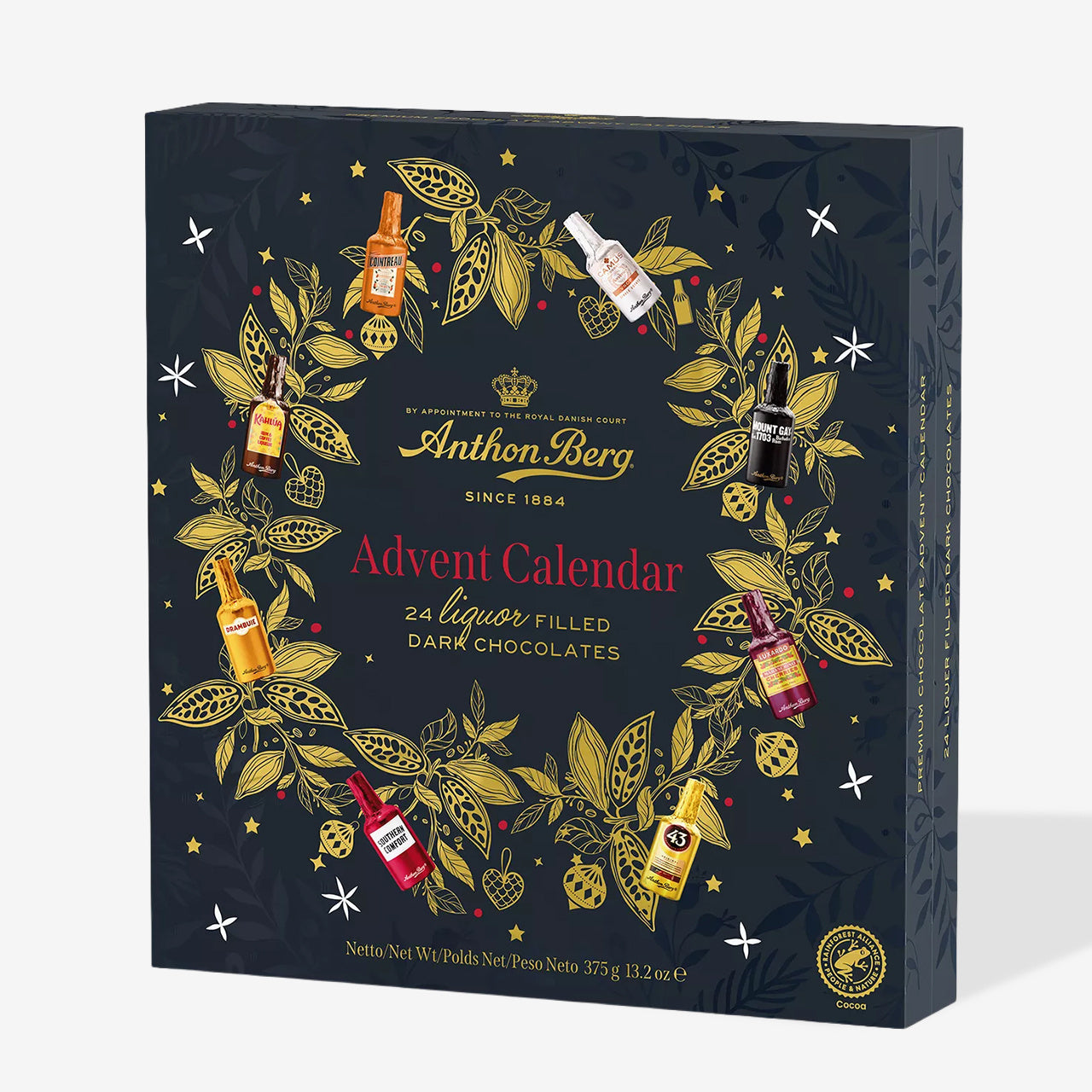 Kalendarz adwentowy dla dorosłych Anthon Berg - upominek dla mężczyzny na Mikołaja