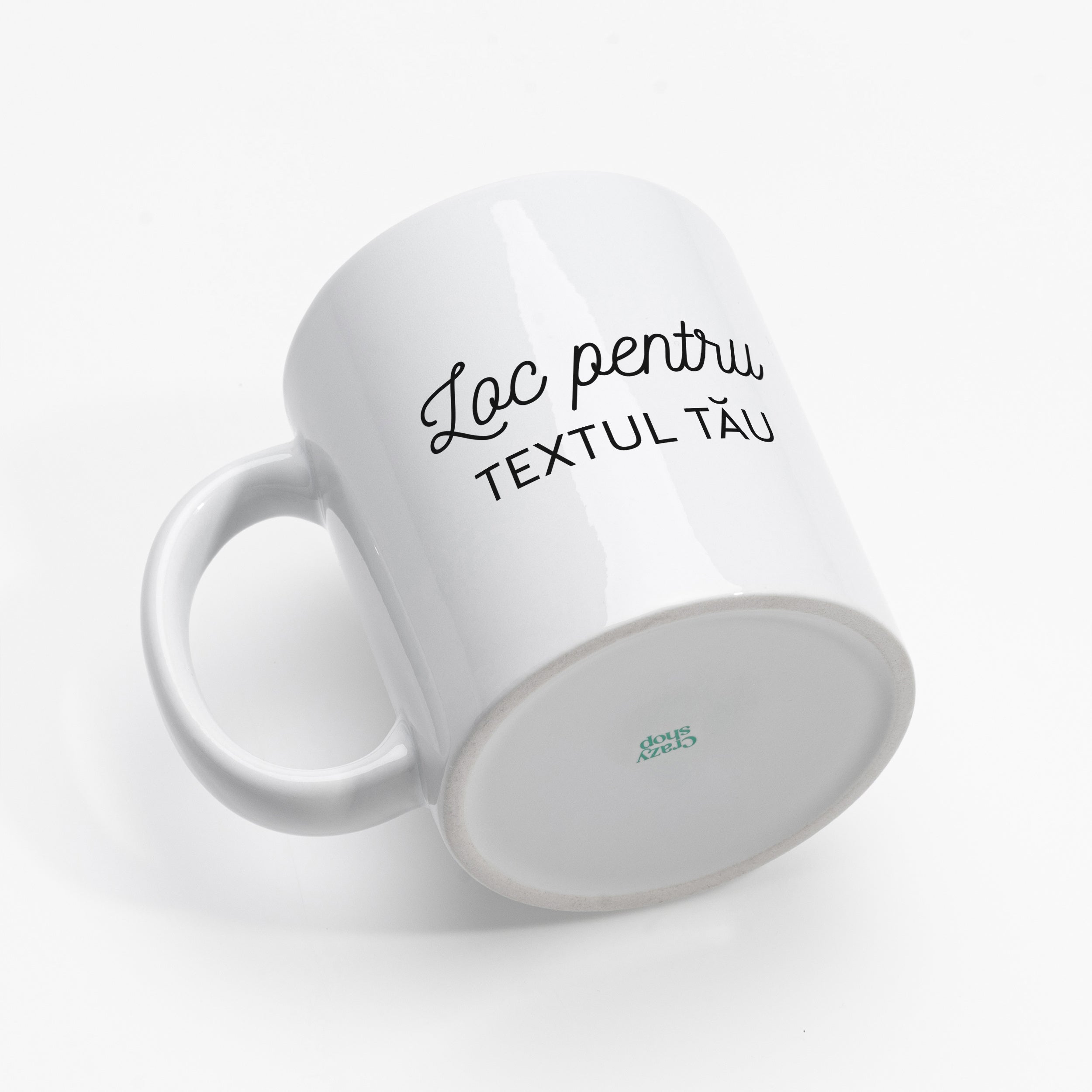 Kubek z tubą prezentową - Twój Tekst  prezent personalizowany kubek z własnym tekstem