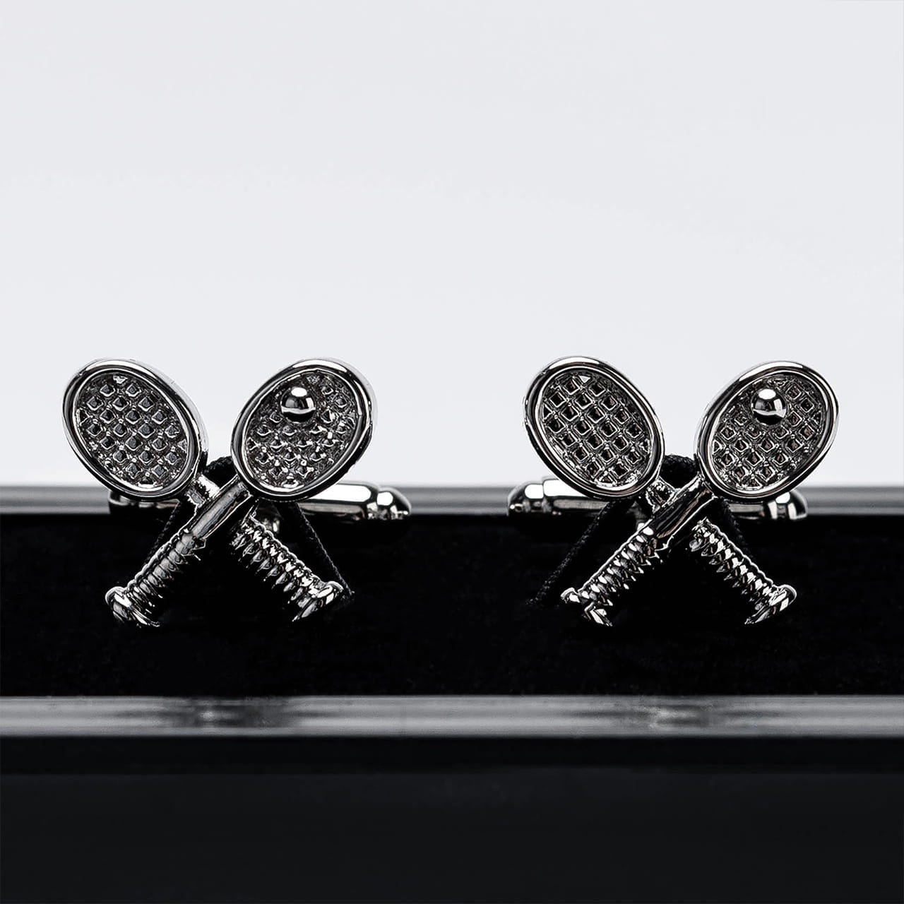 Spinki Rakiety prezent dla tenisisty prezent dla miłośnika tenisa prezent dla tenisisty ziemnego