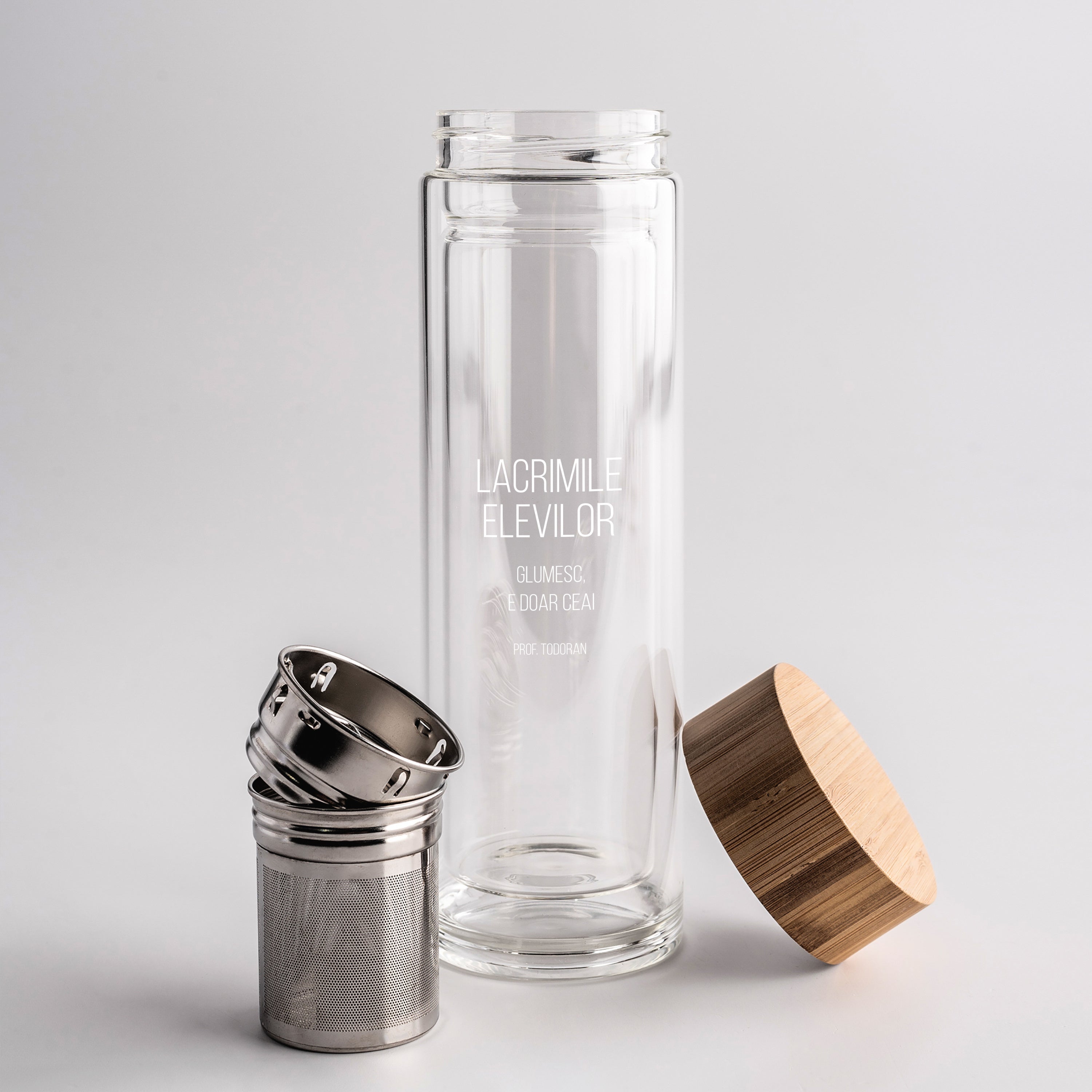 Bidon dla nauczyciela ze śmiesznym napisem - łzy uczniów bidon na prezent prezent na dzień nauczyciela