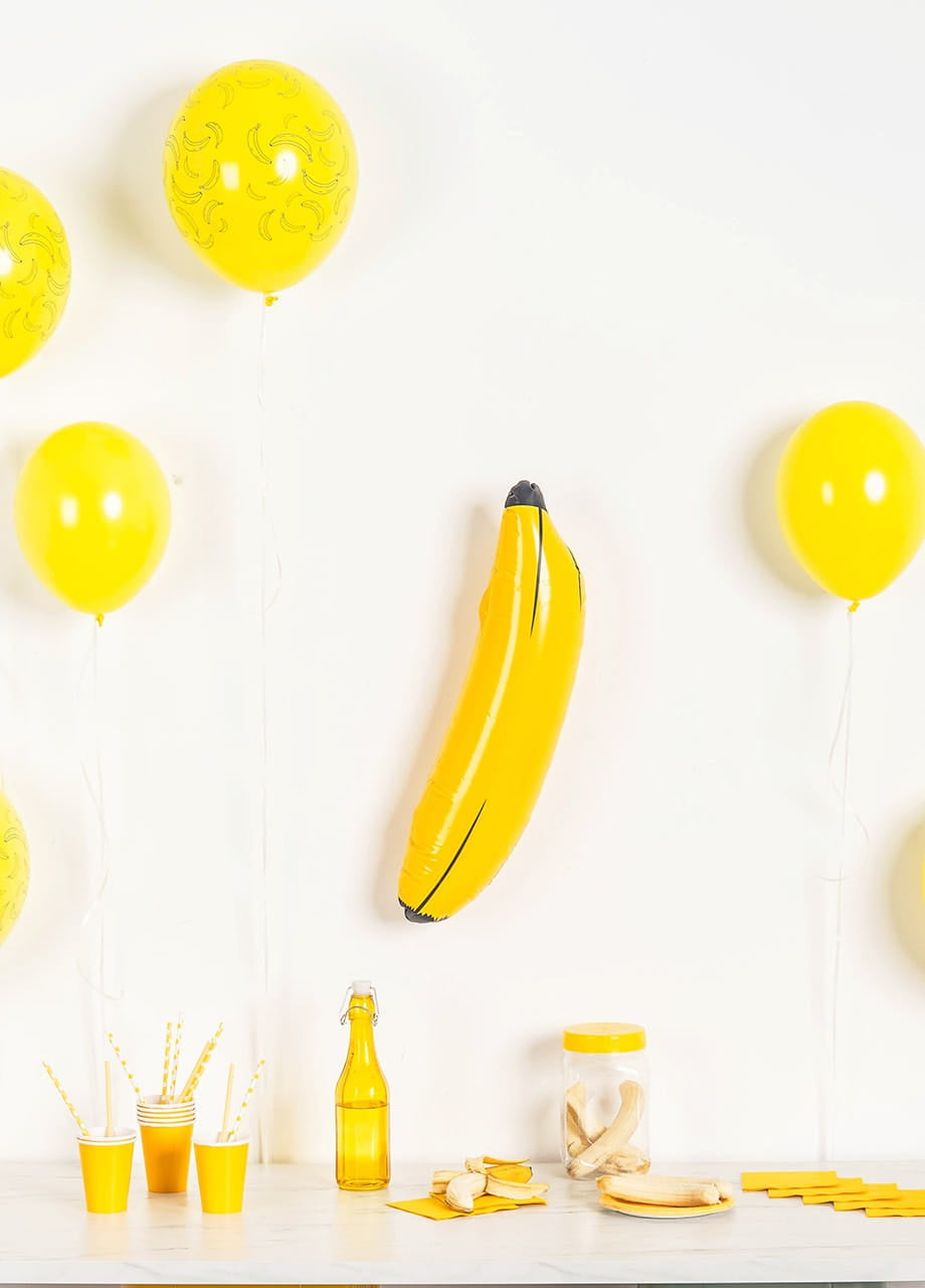 Gonflabil galben BANAN – accesoriu amuzant